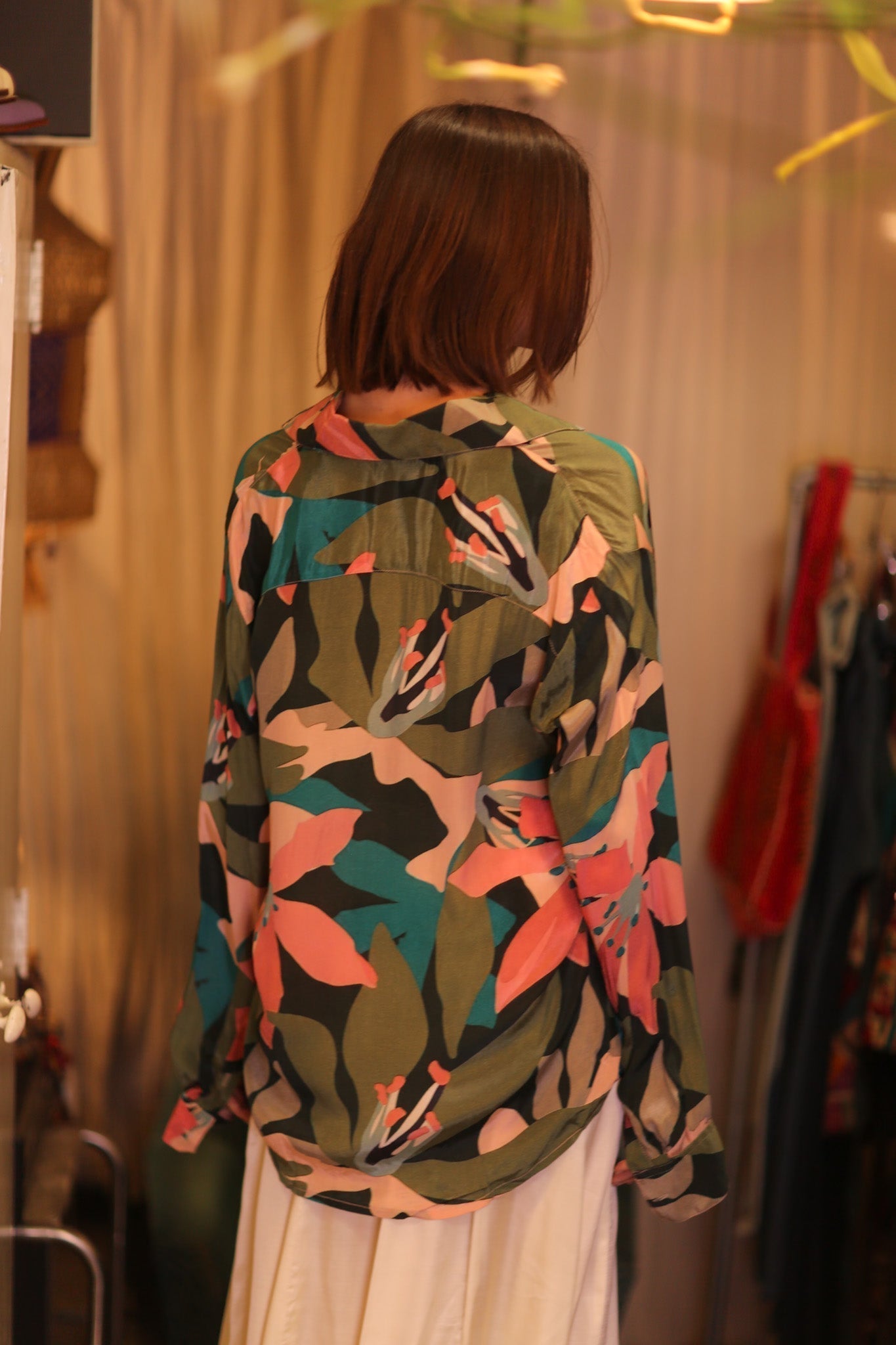 SILK BOYFRIEND SHIRT BILLIE NWAY - MOMO STUDIO BERLIN - Berlin Concept Store - sustainable & ethical fashion