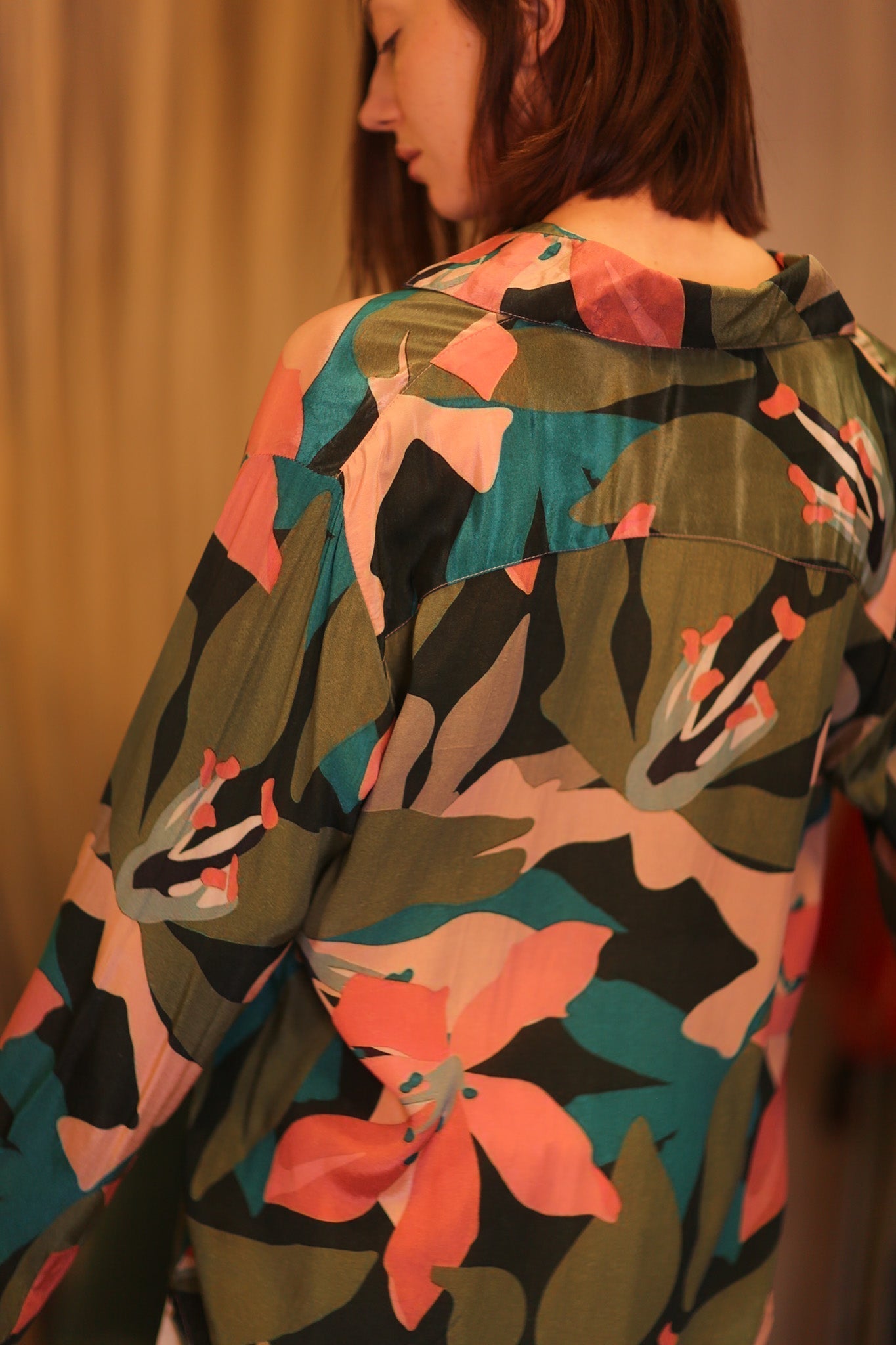 SILK BOYFRIEND SHIRT BILLIE NWAY - MOMO STUDIO BERLIN - Berlin Concept Store - sustainable & ethical fashion