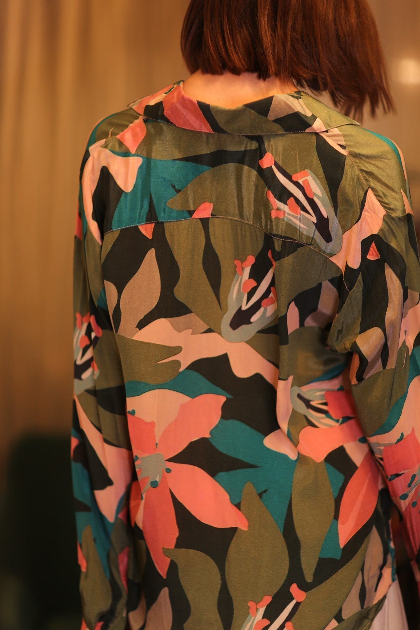SILK BOYFRIEND SHIRT BILLIE NWAY - MOMO STUDIO BERLIN - Berlin Concept Store - sustainable & ethical fashion