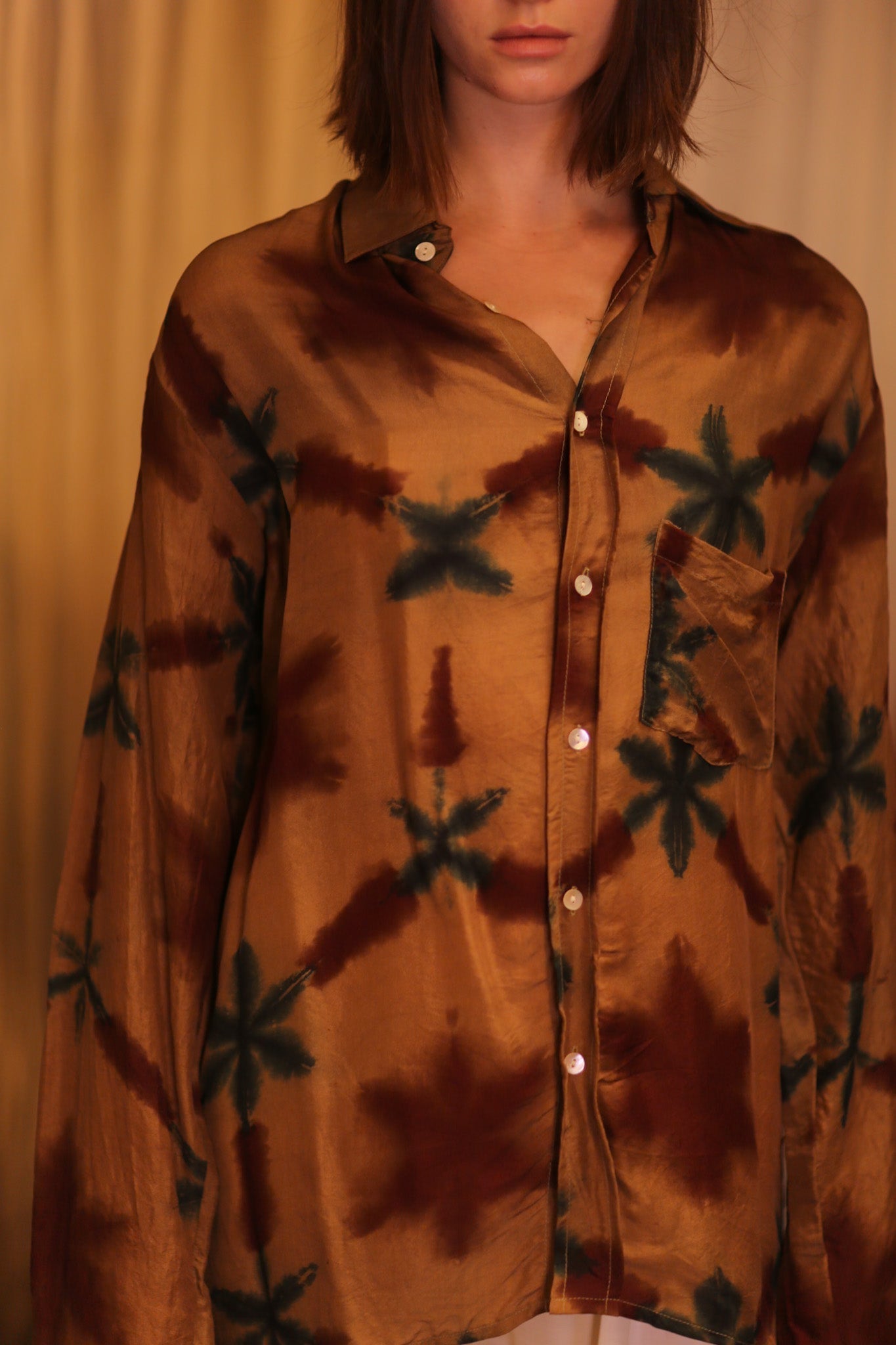 SILK BOYFRIEND SHIRT BILLIE NWEOO - MOMO STUDIO BERLIN - Berlin Concept Store - sustainable & ethical fashion