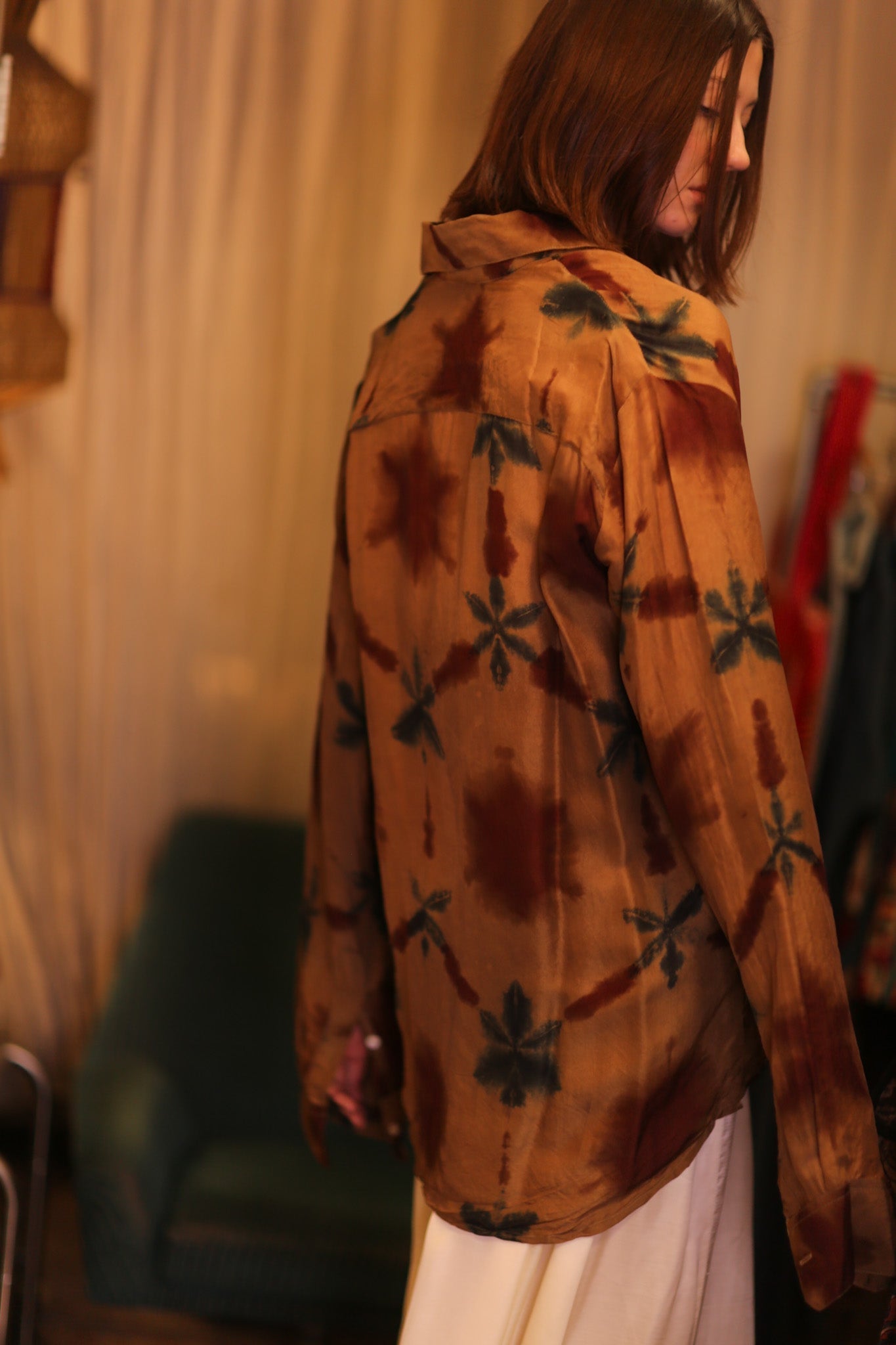 SILK BOYFRIEND SHIRT BILLIE NWEOO - MOMO STUDIO BERLIN - Berlin Concept Store - sustainable & ethical fashion