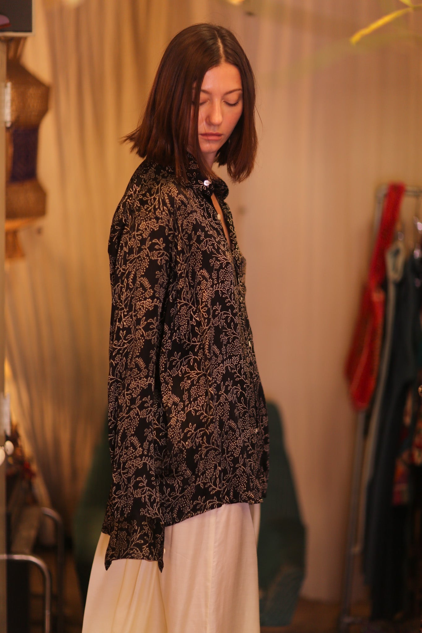 SILK BOYFRIEND SHIRT BILLIE PANKHET - MOMO STUDIO BERLIN - Berlin Concept Store - sustainable & ethical fashion