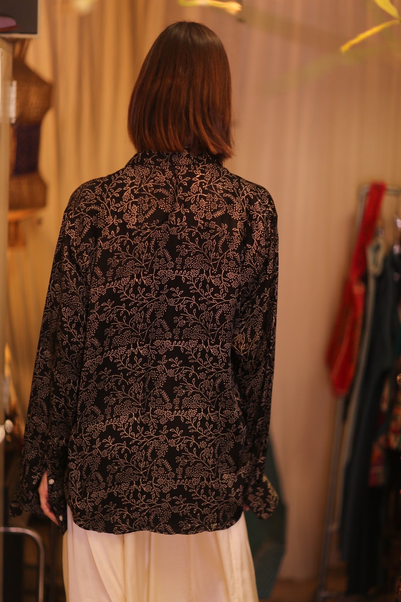 SILK BOYFRIEND SHIRT BILLIE PANKHET - MOMO STUDIO BERLIN - Berlin Concept Store - sustainable & ethical fashion