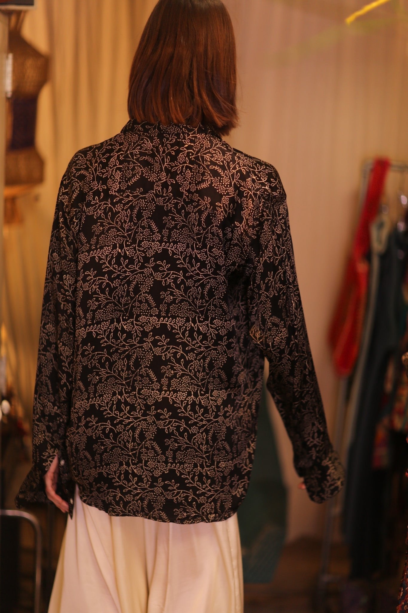 SILK BOYFRIEND SHIRT BILLIE PANKHET - MOMO STUDIO BERLIN - Berlin Concept Store - sustainable & ethical fashion