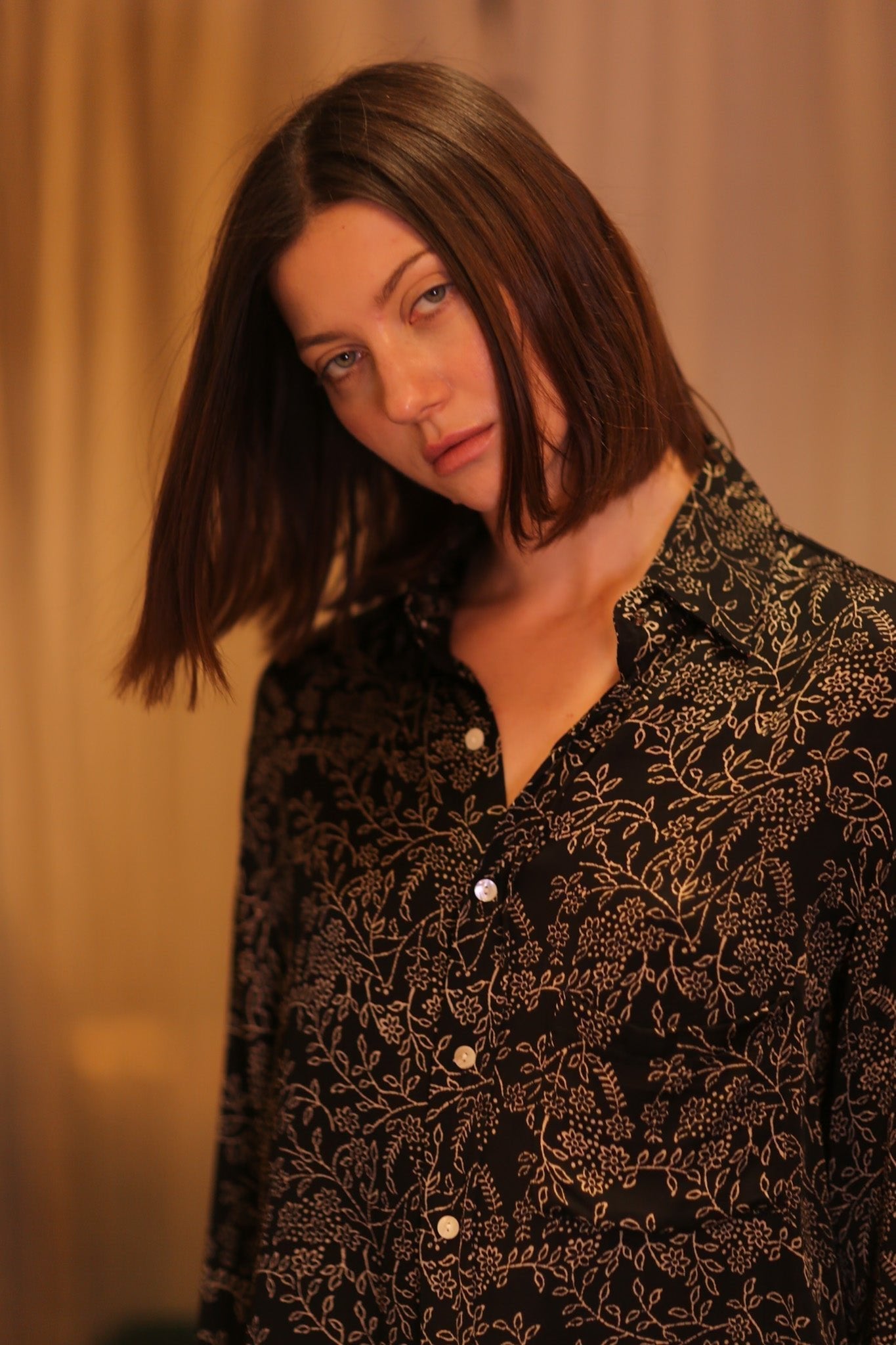 SILK BOYFRIEND SHIRT BILLIE PANKHET - MOMO STUDIO BERLIN - Berlin Concept Store - sustainable & ethical fashion