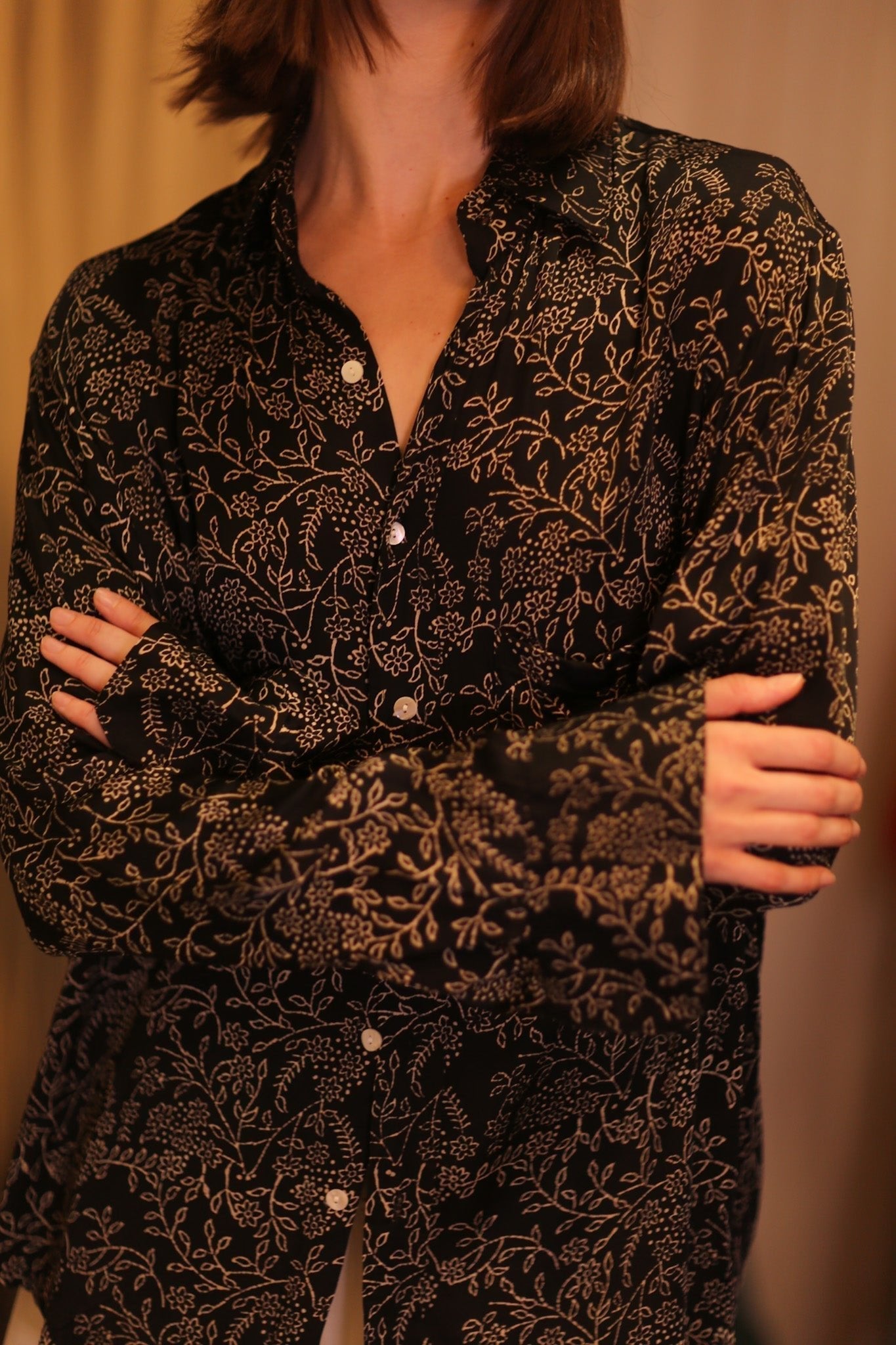 SILK BOYFRIEND SHIRT BILLIE PANKHET - MOMO STUDIO BERLIN - Berlin Concept Store - sustainable & ethical fashion
