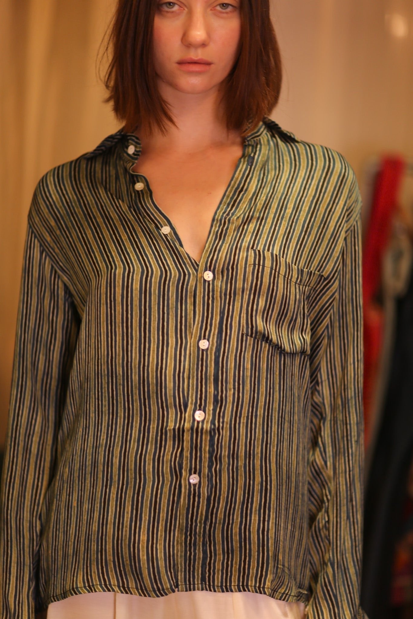 SILK BOYFRIEND SHIRT BILLIE SEINKYAR - MOMO STUDIO BERLIN - Berlin Concept Store - sustainable & ethical fashion