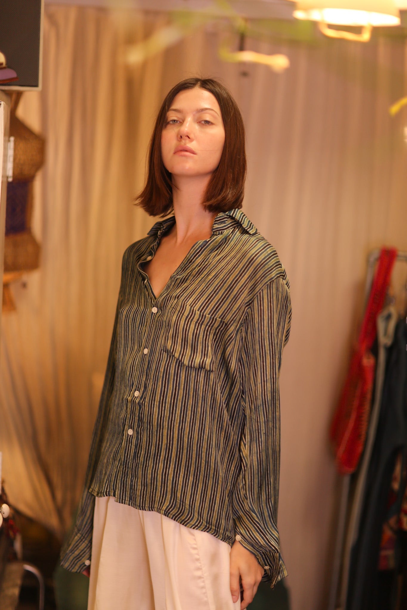 SILK BOYFRIEND SHIRT BILLIE SEINKYAR - MOMO STUDIO BERLIN - Berlin Concept Store - sustainable & ethical fashion