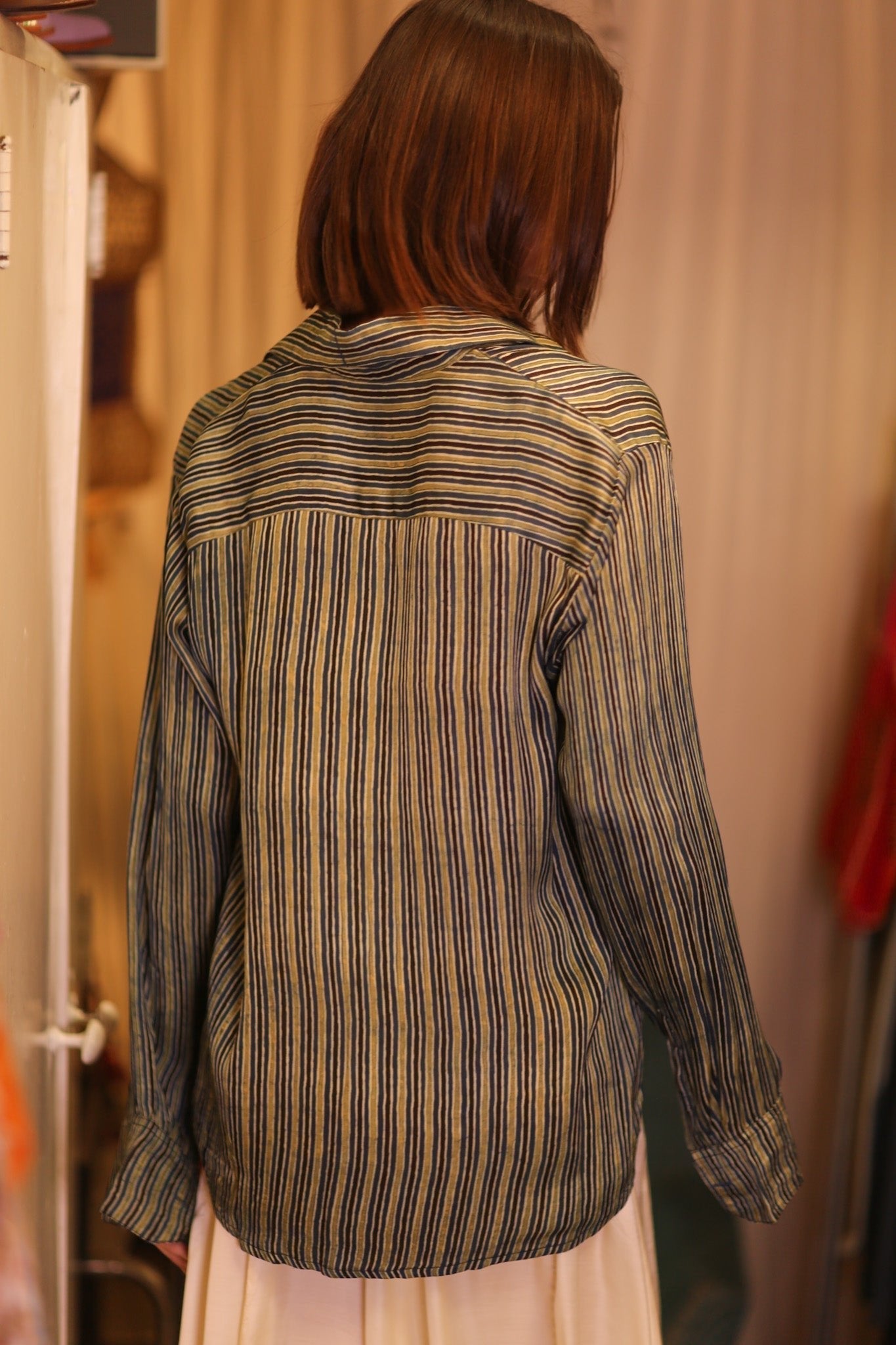 SILK BOYFRIEND SHIRT BILLIE SEINKYAR - MOMO STUDIO BERLIN - Berlin Concept Store - sustainable & ethical fashion