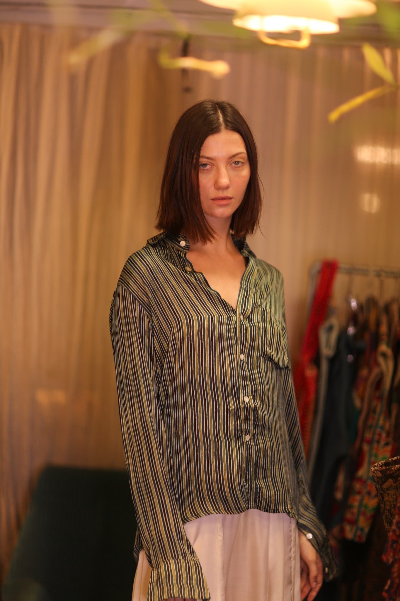 SILK BOYFRIEND SHIRT BILLIE SEINKYAR - MOMO STUDIO BERLIN - Berlin Concept Store - sustainable & ethical fashion