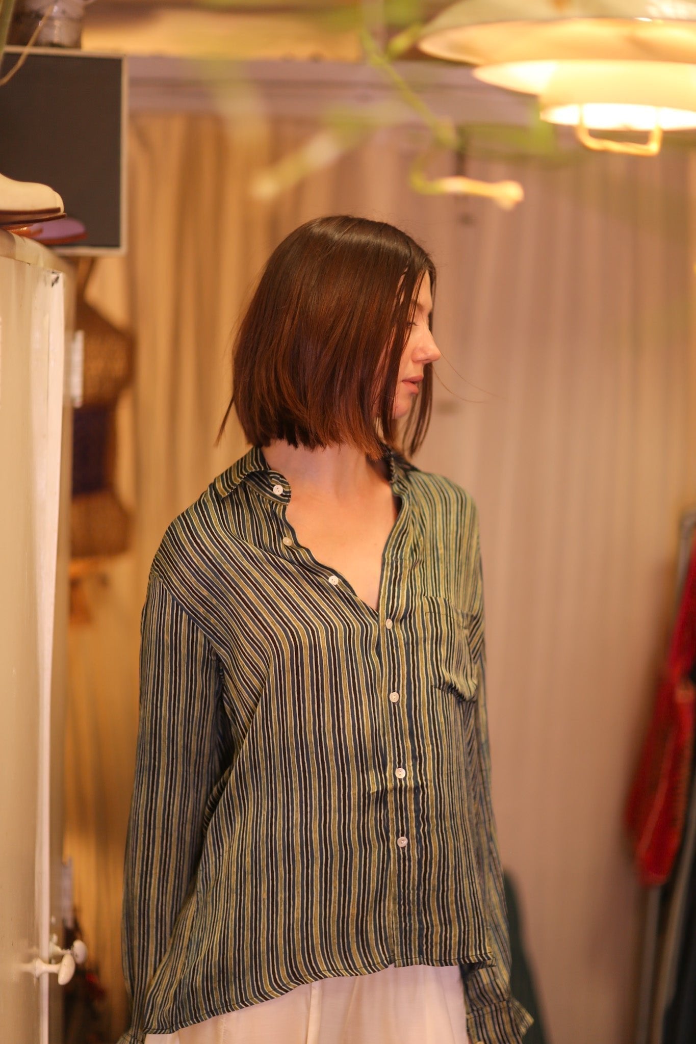 SILK BOYFRIEND SHIRT BILLIE SEINKYAR - MOMO STUDIO BERLIN - Berlin Concept Store - sustainable & ethical fashion