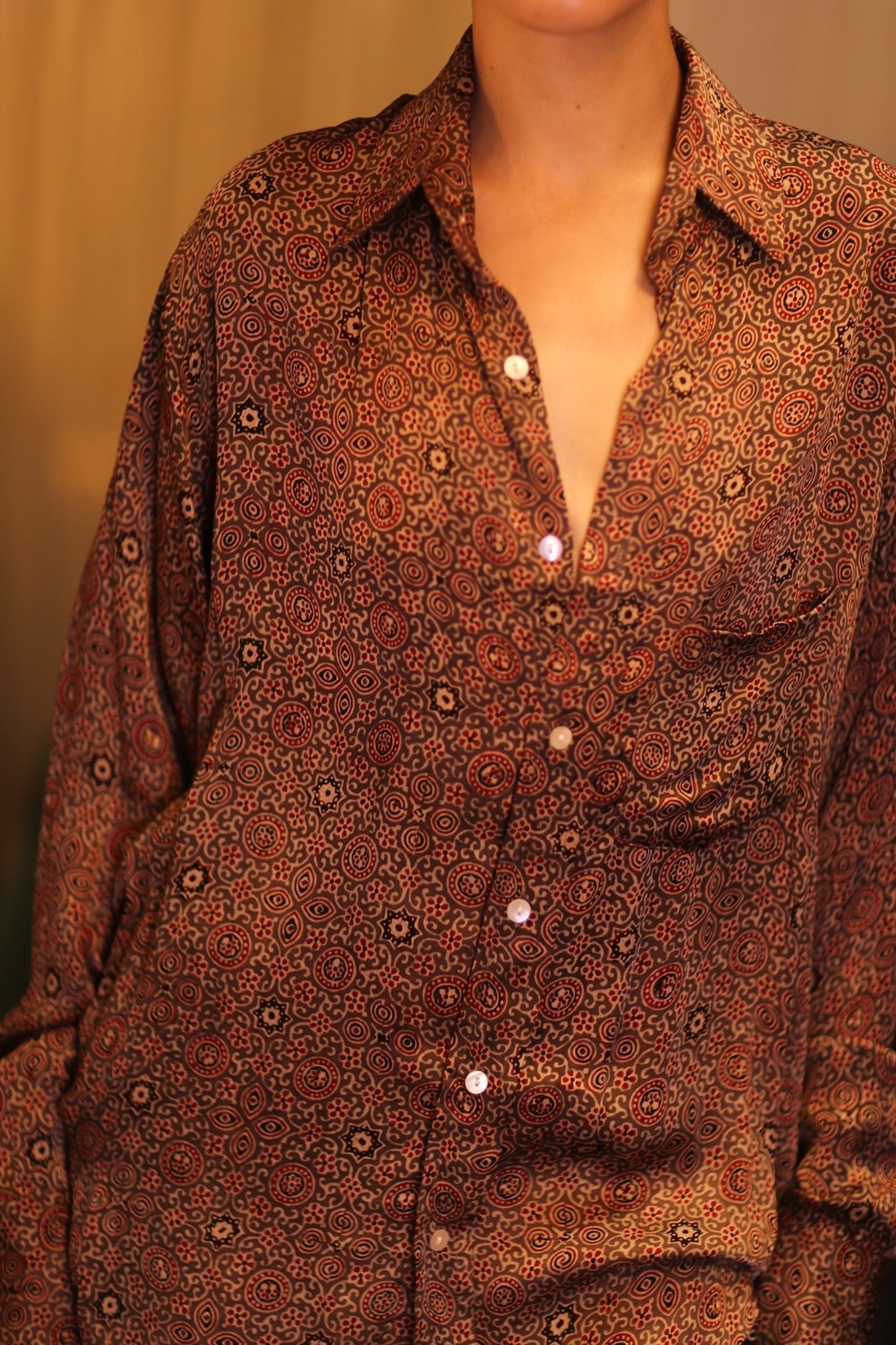SILK BOYFRIEND SHIRT BILLIE SETKYAR - MOMO STUDIO BERLIN - Berlin Concept Store - sustainable & ethical fashion