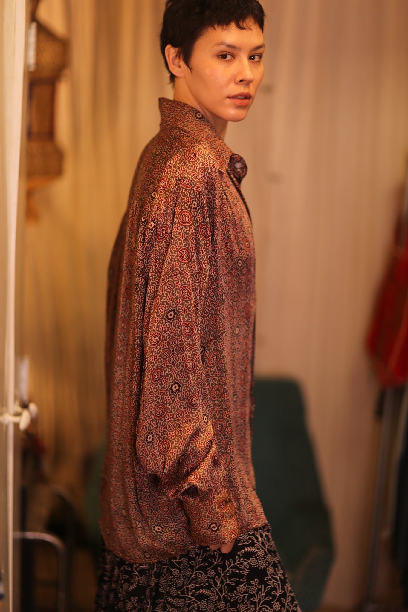 SILK BOYFRIEND SHIRT BILLIE SETKYAR - MOMO STUDIO BERLIN - Berlin Concept Store - sustainable & ethical fashion