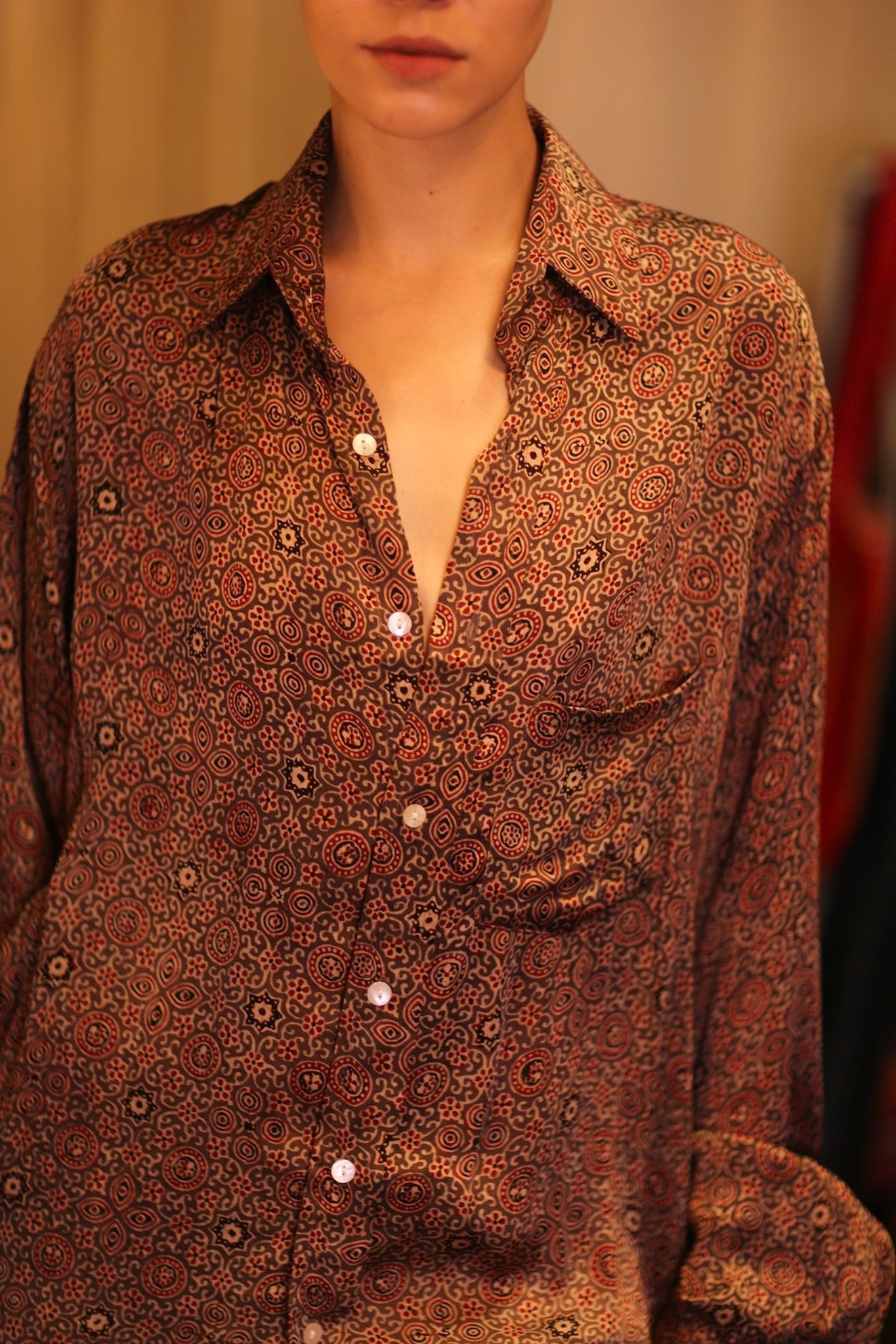 SILK BOYFRIEND SHIRT BILLIE SETKYAR - MOMO STUDIO BERLIN - Berlin Concept Store - sustainable & ethical fashion