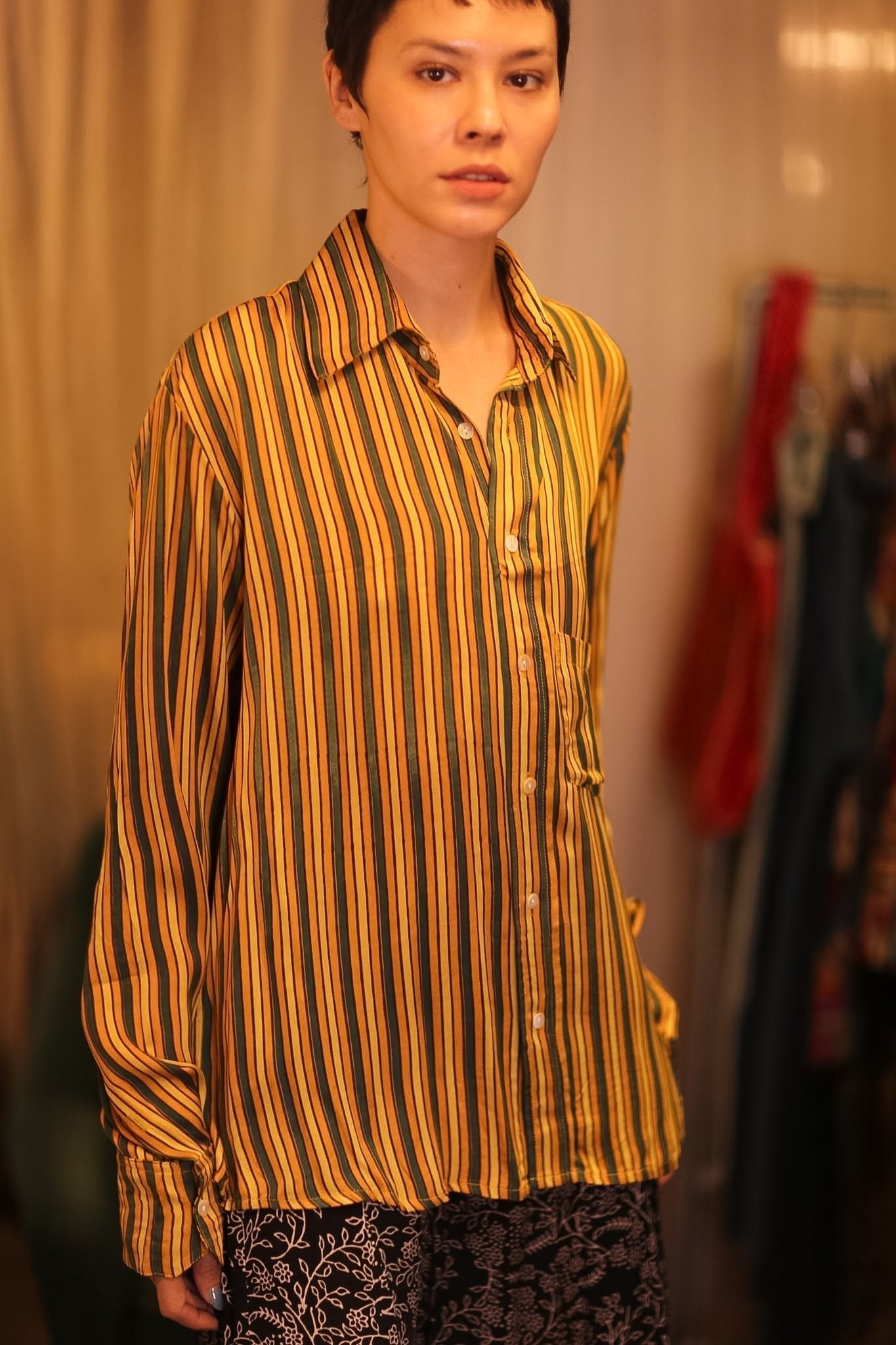SILK BOYFRIEND SHIRT BILLIE WARSIN - MOMO STUDIO BERLIN - Berlin Concept Store - sustainable & ethical fashion