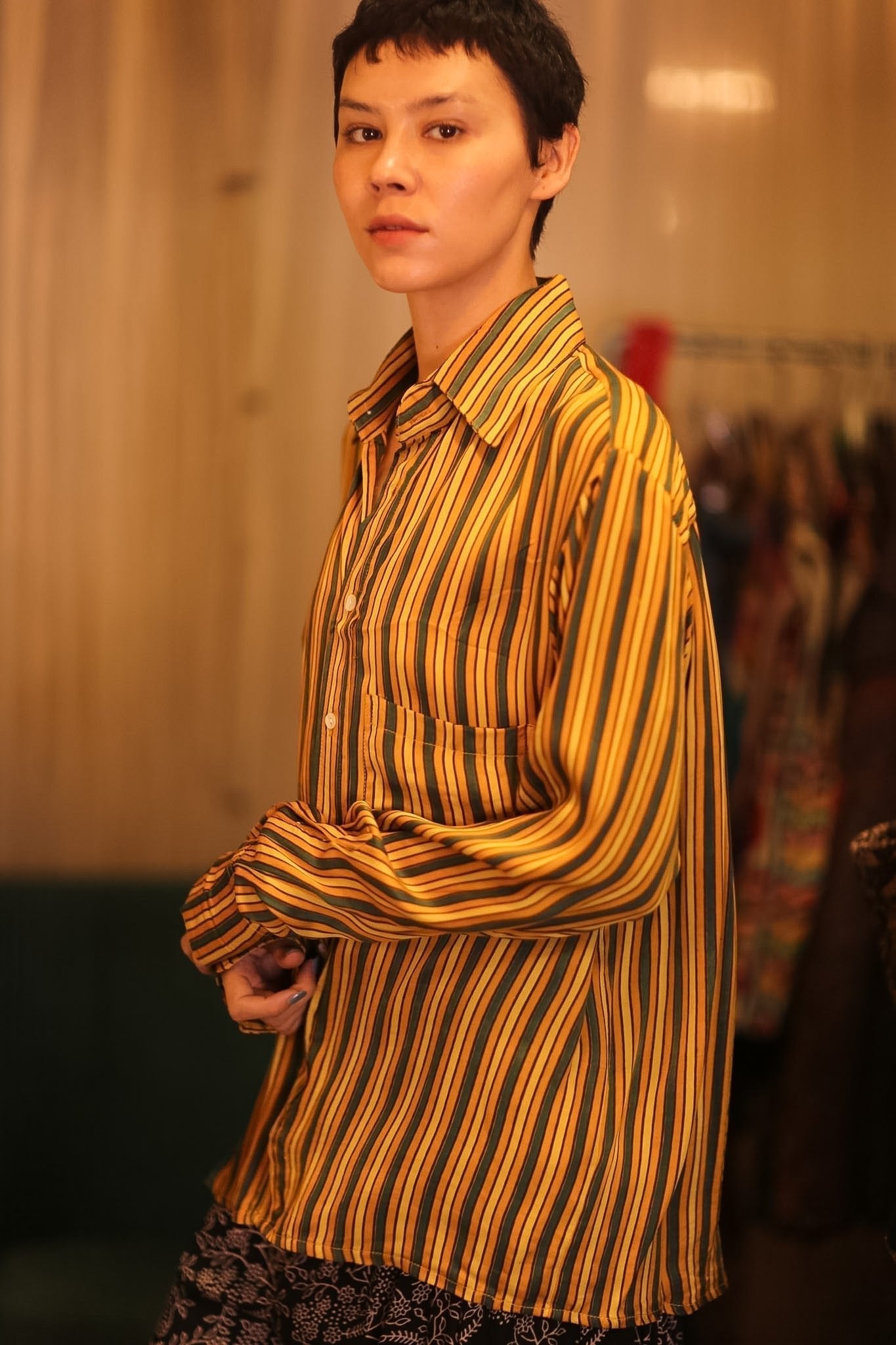 SILK BOYFRIEND SHIRT BILLIE WARSIN - MOMO STUDIO BERLIN - Berlin Concept Store - sustainable & ethical fashion