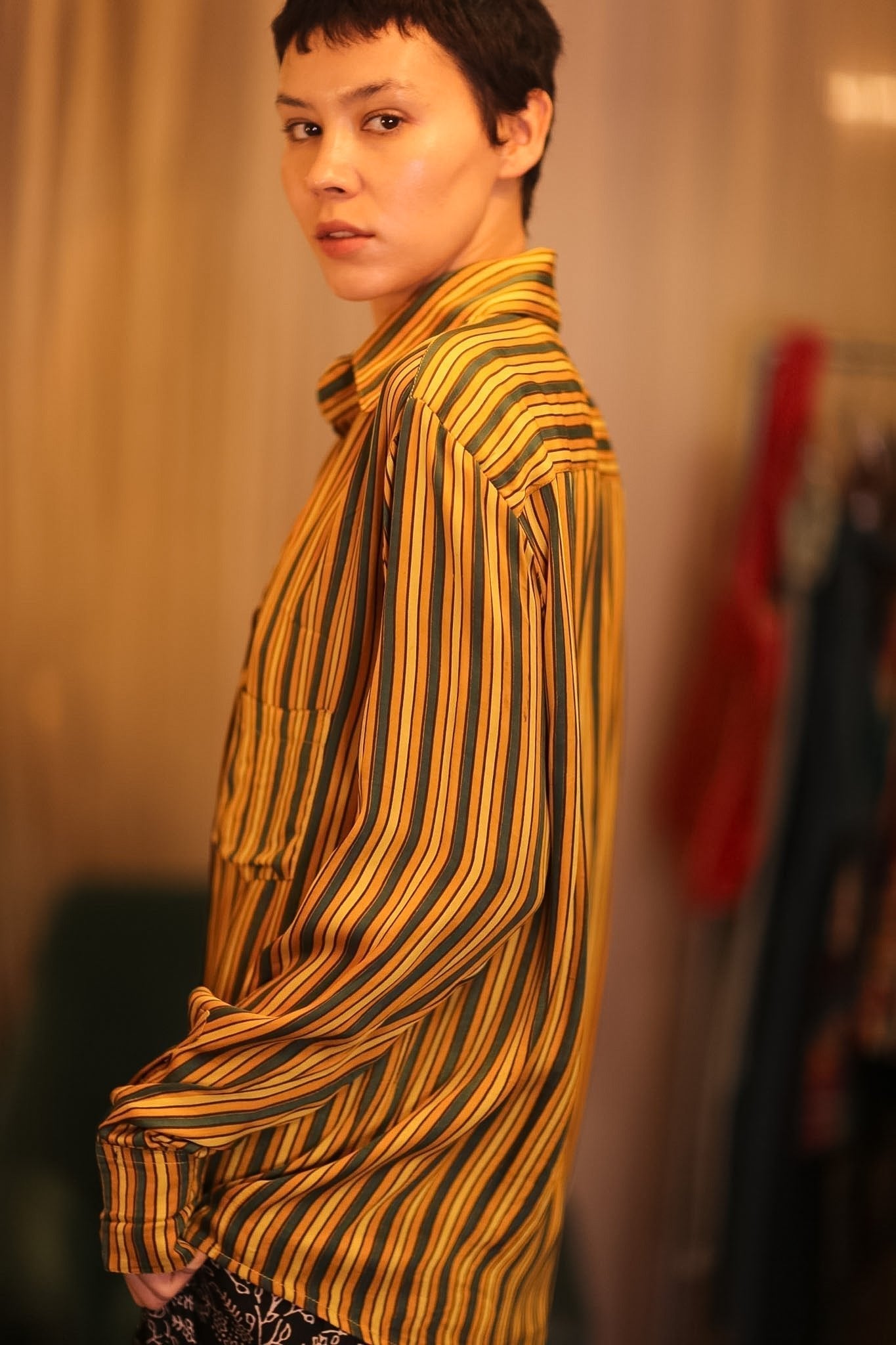 SILK BOYFRIEND SHIRT BILLIE WARSIN - MOMO STUDIO BERLIN - Berlin Concept Store - sustainable & ethical fashion