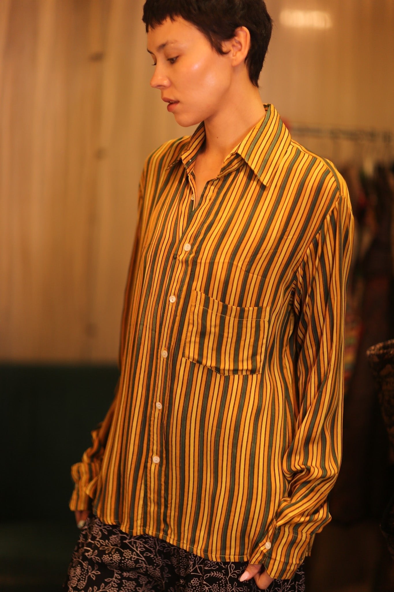 SILK BOYFRIEND SHIRT BILLIE WARSIN - MOMO STUDIO BERLIN - Berlin Concept Store - sustainable & ethical fashion