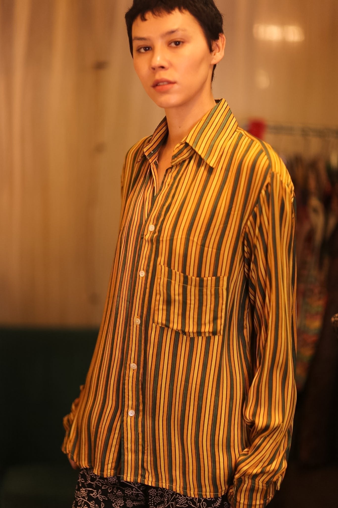 SILK BOYFRIEND SHIRT BILLIE WARSIN - MOMO STUDIO BERLIN - Berlin Concept Store - sustainable & ethical fashion
