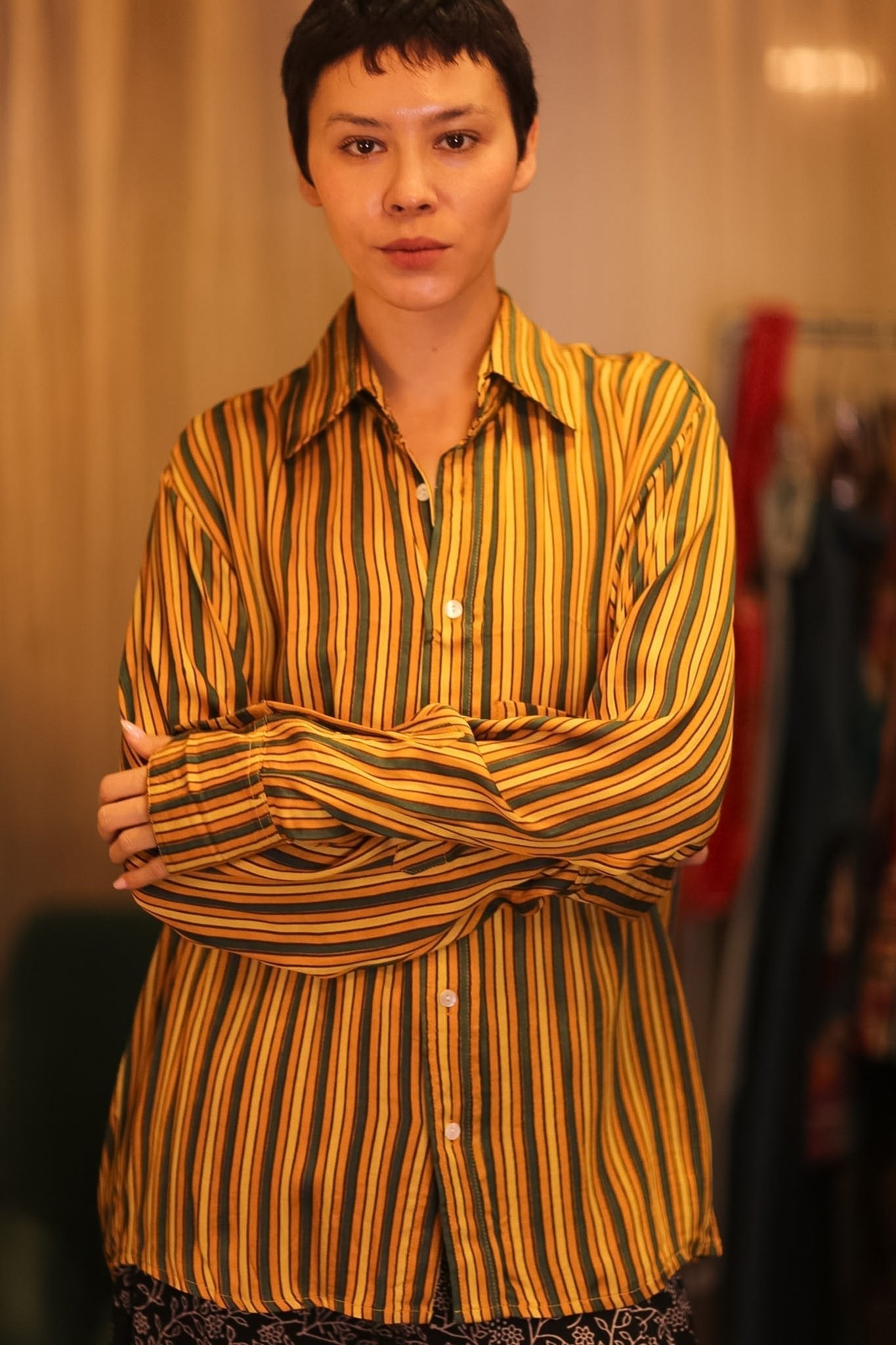 SILK BOYFRIEND SHIRT BILLIE WARSIN - MOMO STUDIO BERLIN - Berlin Concept Store - sustainable & ethical fashion