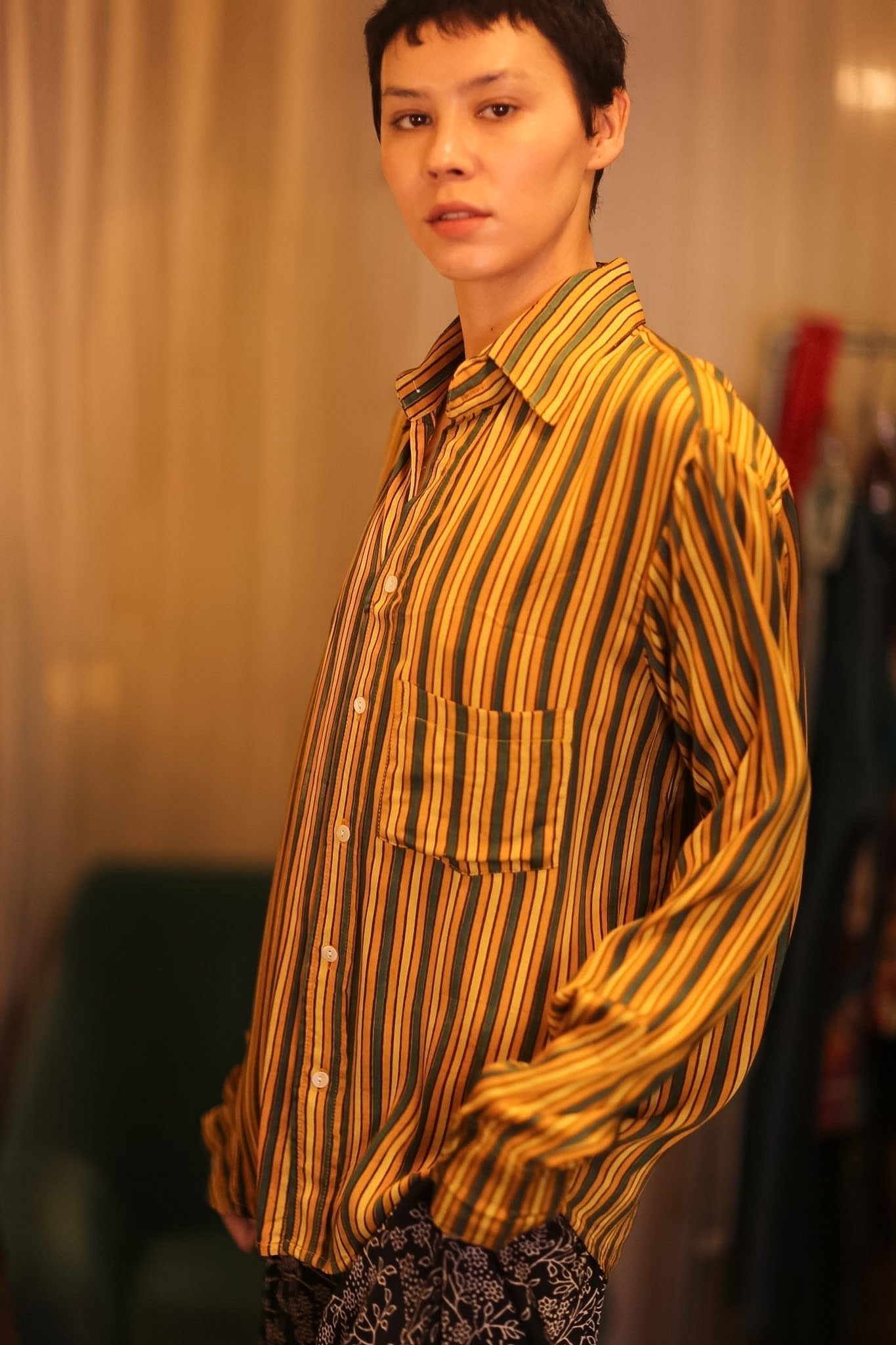 SILK BOYFRIEND SHIRT BILLIE WARSIN - MOMO STUDIO BERLIN - Berlin Concept Store - sustainable & ethical fashion