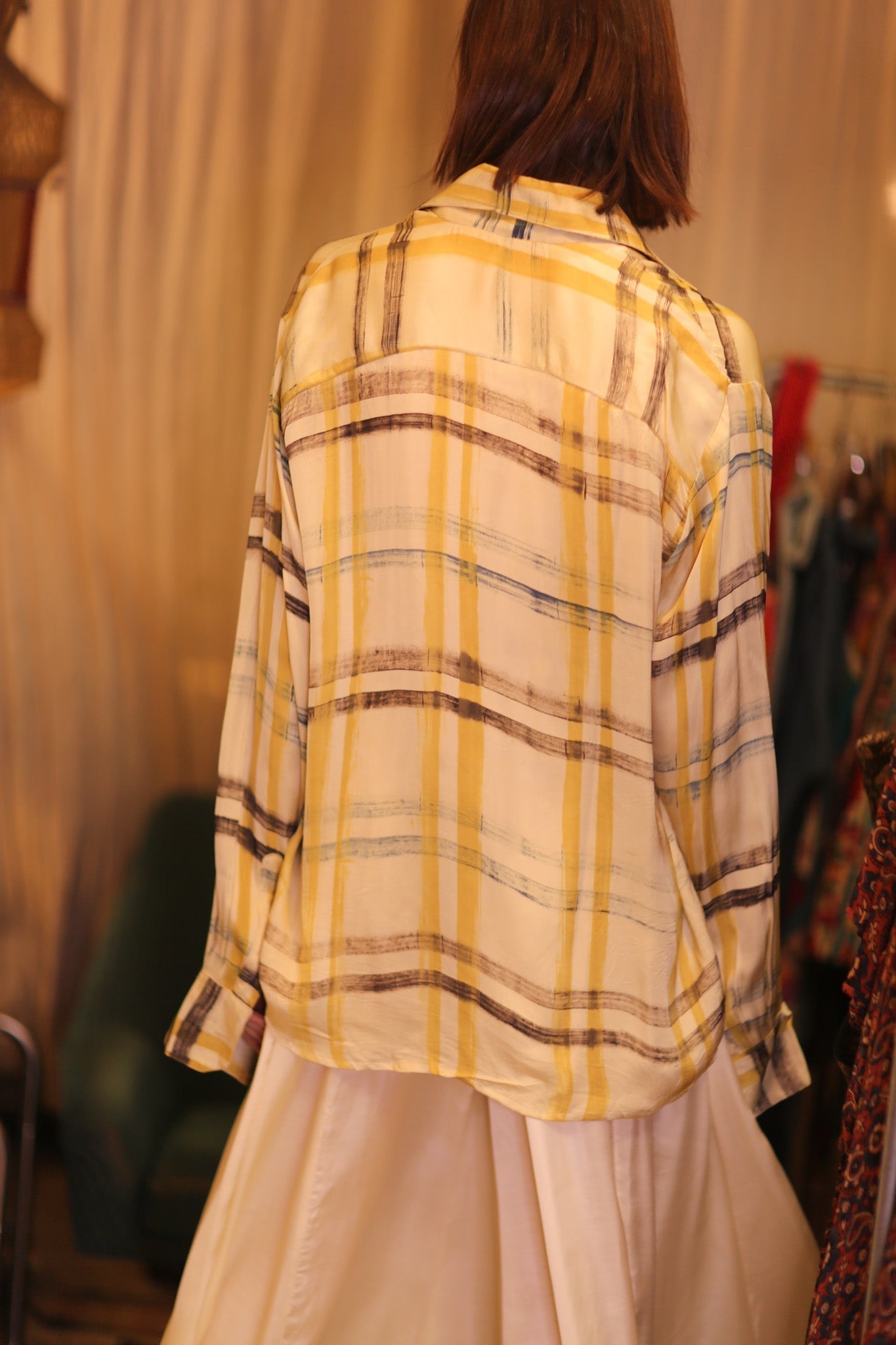 SILK BOYFRIEND SHIRT BILLIE WARY - MOMO STUDIO BERLIN - Berlin Concept Store - sustainable & ethical fashion