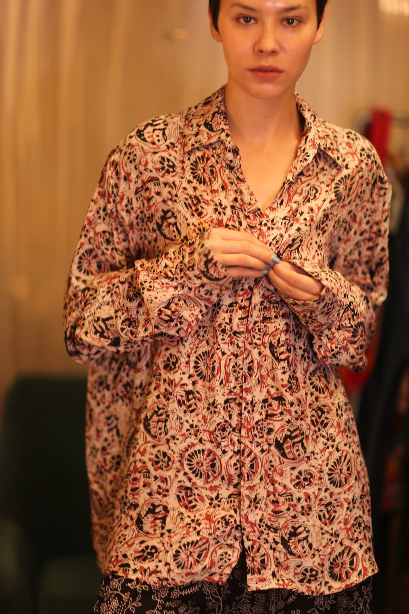 SILK BOYFRIEND SHIRT BILLIE YITLONE - MOMO STUDIO BERLIN - Berlin Concept Store - sustainable & ethical fashion
