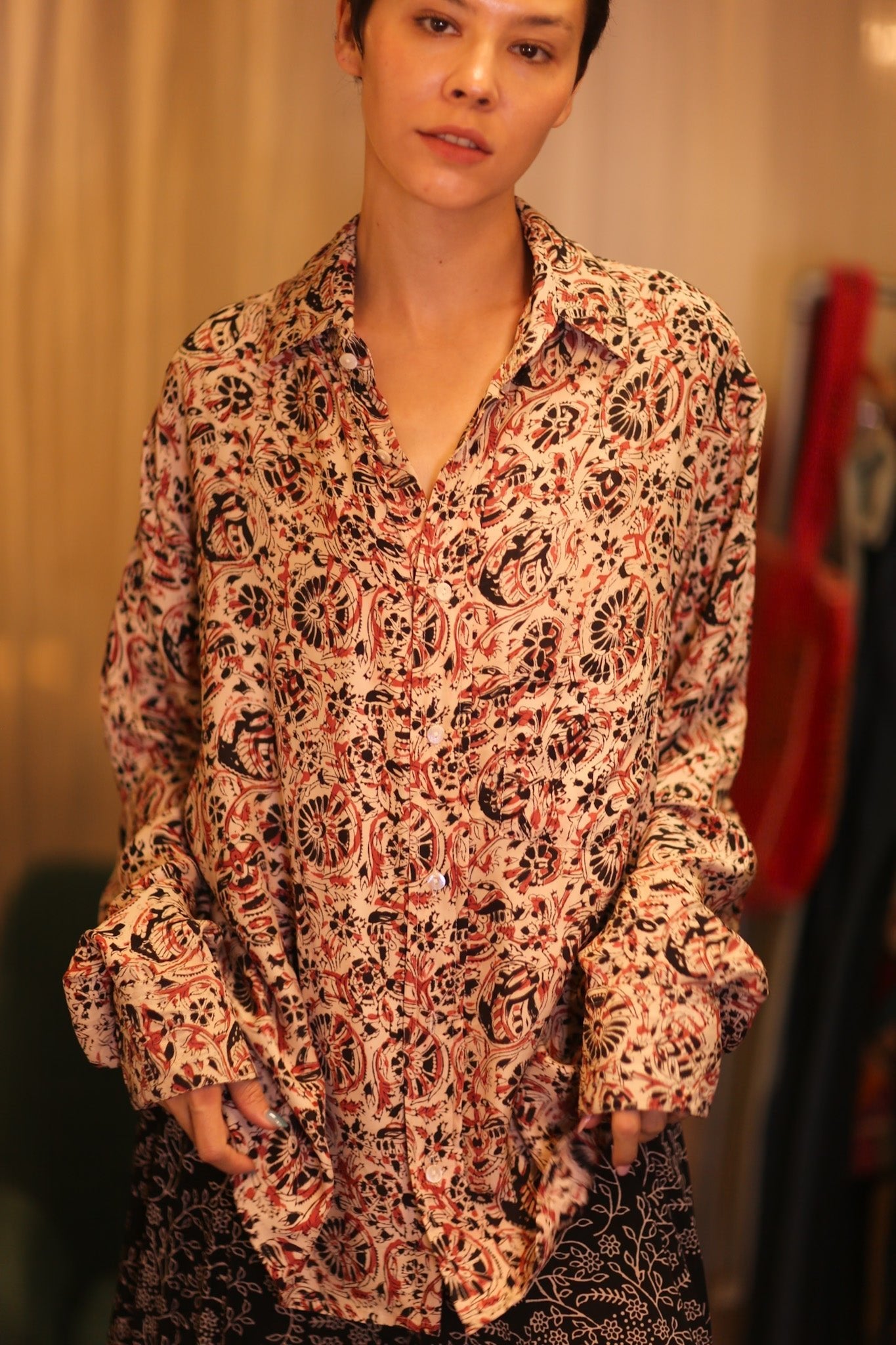 SILK BOYFRIEND SHIRT BILLIE YITLONE - MOMO STUDIO BERLIN - Berlin Concept Store - sustainable & ethical fashion