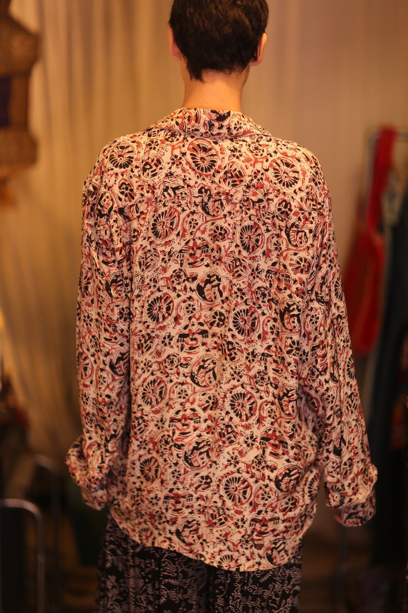 SILK BOYFRIEND SHIRT BILLIE YITLONE - MOMO STUDIO BERLIN - Berlin Concept Store - sustainable & ethical fashion