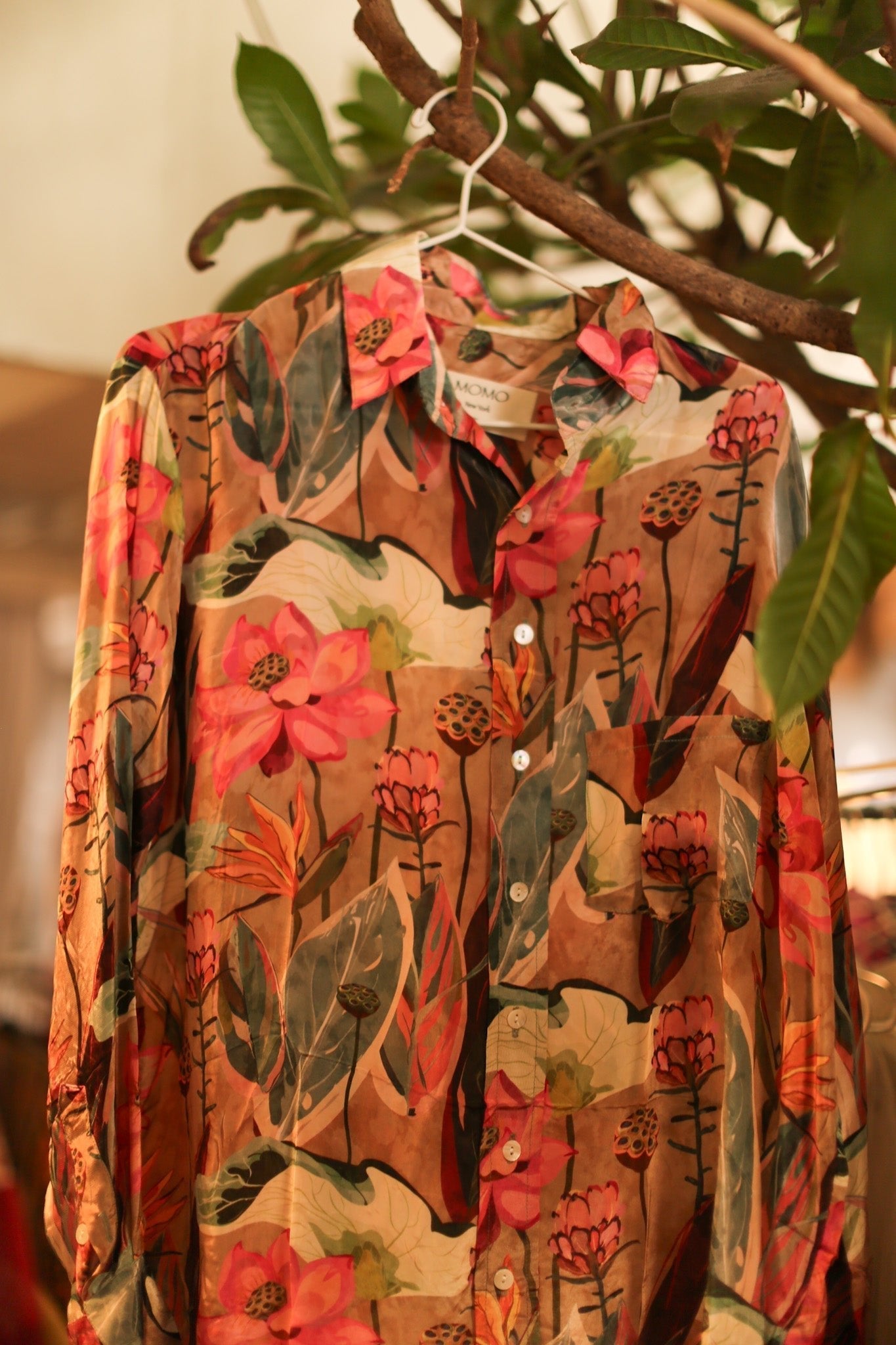 SILK BOYFRIEND SHIRT FRANK - MOMO STUDIO BERLIN - Berlin Concept Store - sustainable & ethical fashion