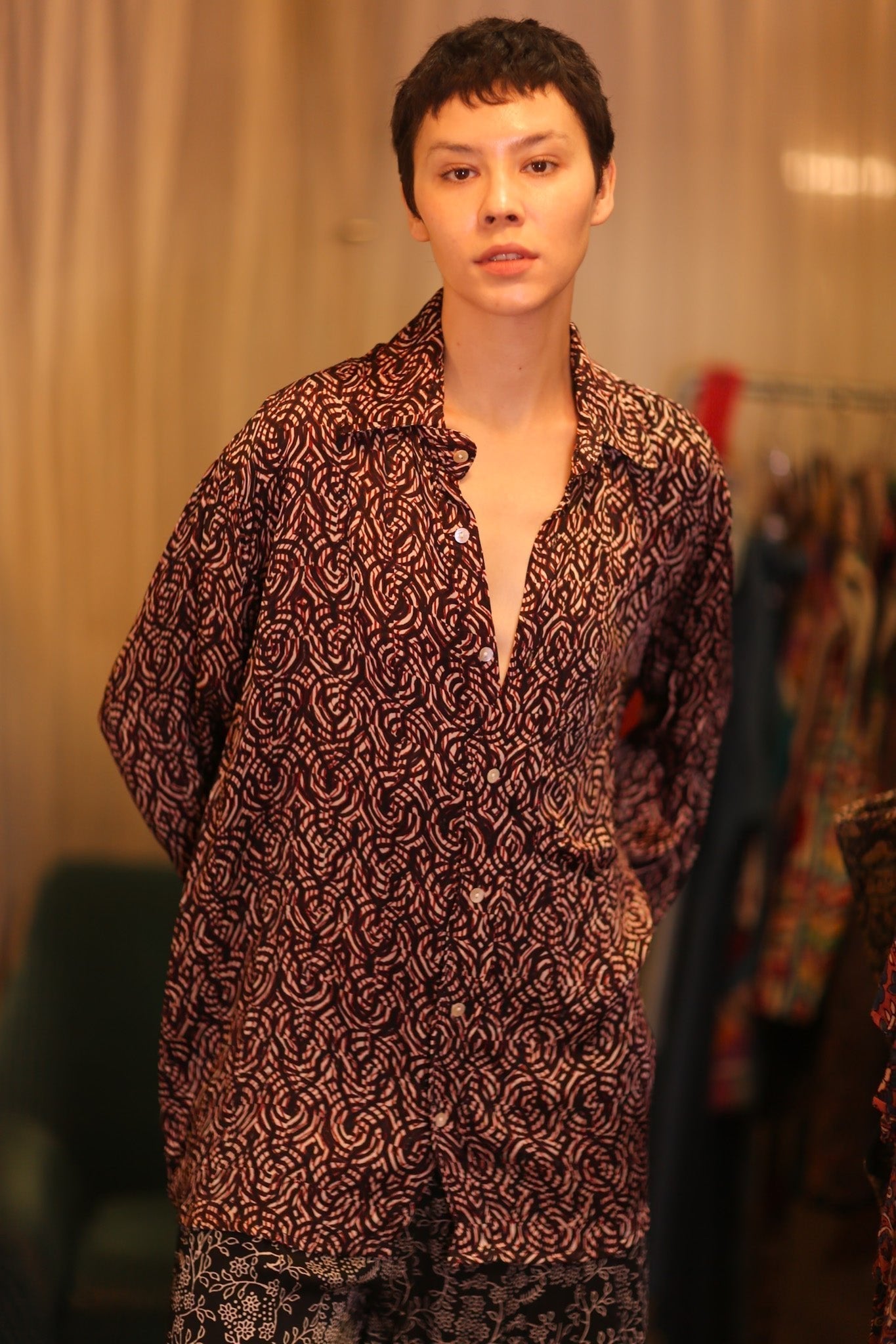 SILK BOYFRIEND SHIRTBILLIE NINI - MOMO STUDIO BERLIN - Berlin Concept Store - sustainable & ethical fashion