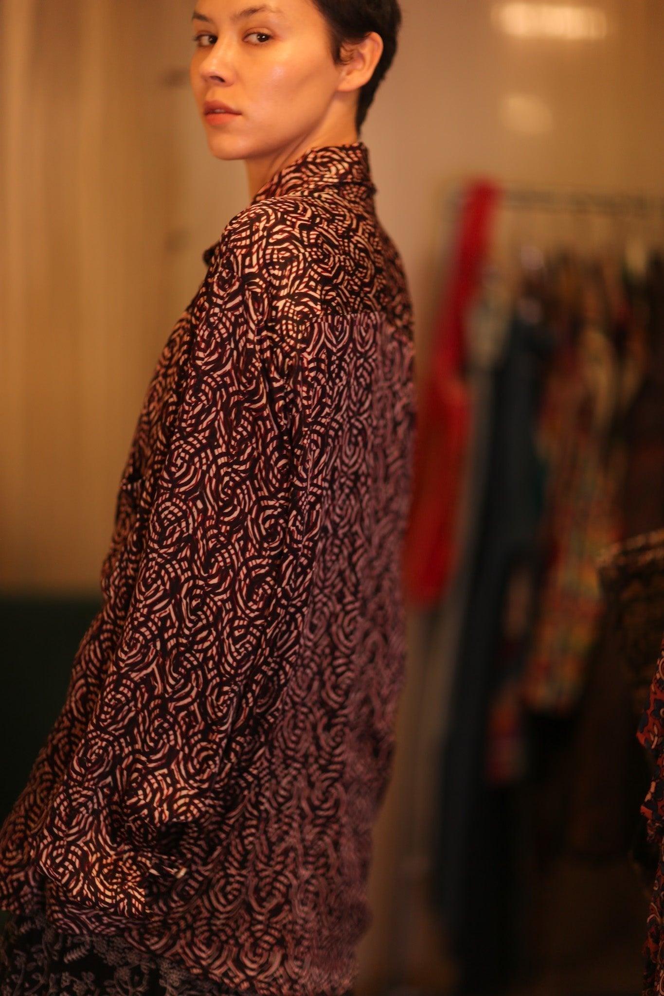 SILK BOYFRIEND SHIRTBILLIE NINI - MOMO STUDIO BERLIN - Berlin Concept Store - sustainable & ethical fashion