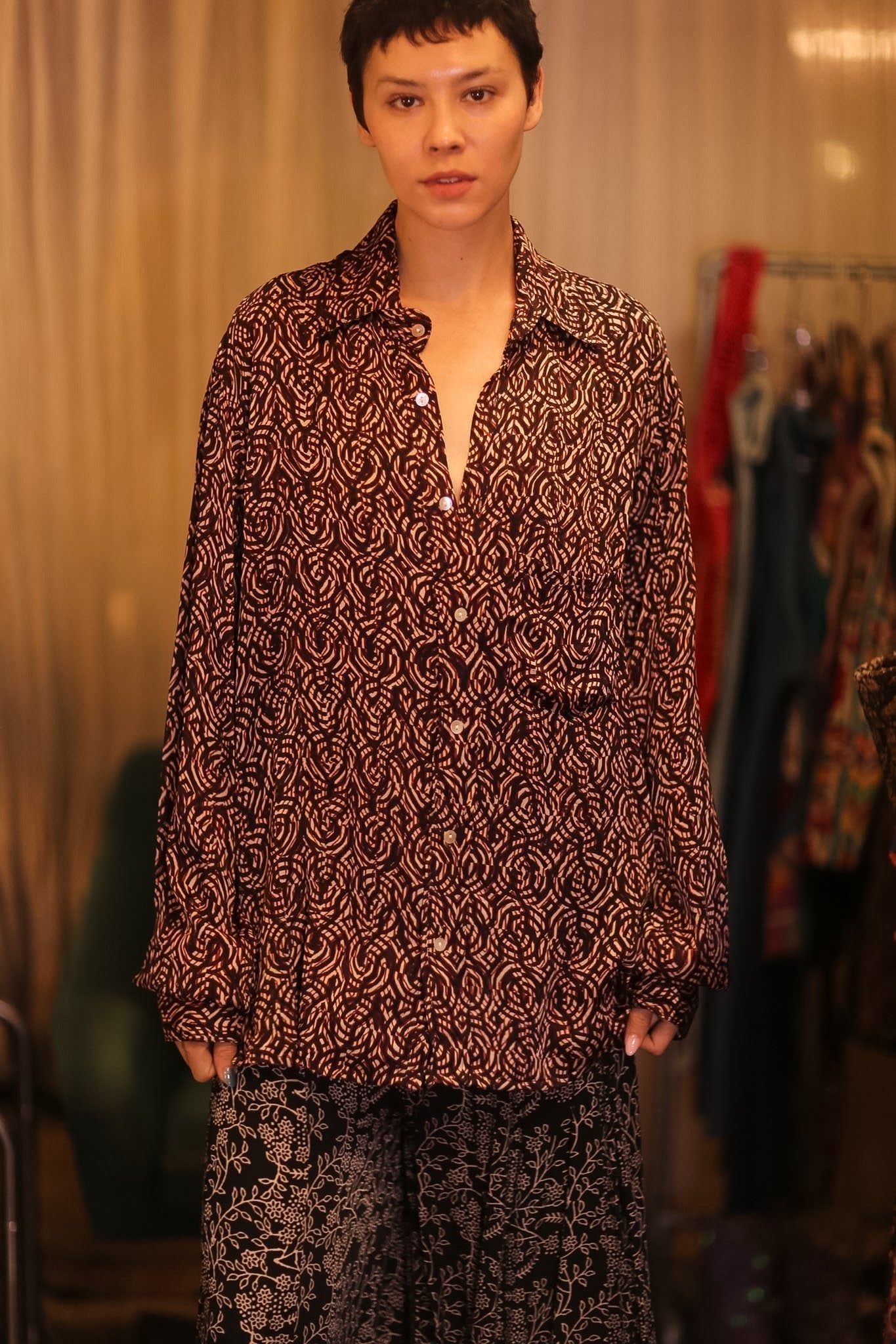SILK BOYFRIEND SHIRTBILLIE NINI - MOMO STUDIO BERLIN - Berlin Concept Store - sustainable & ethical fashion