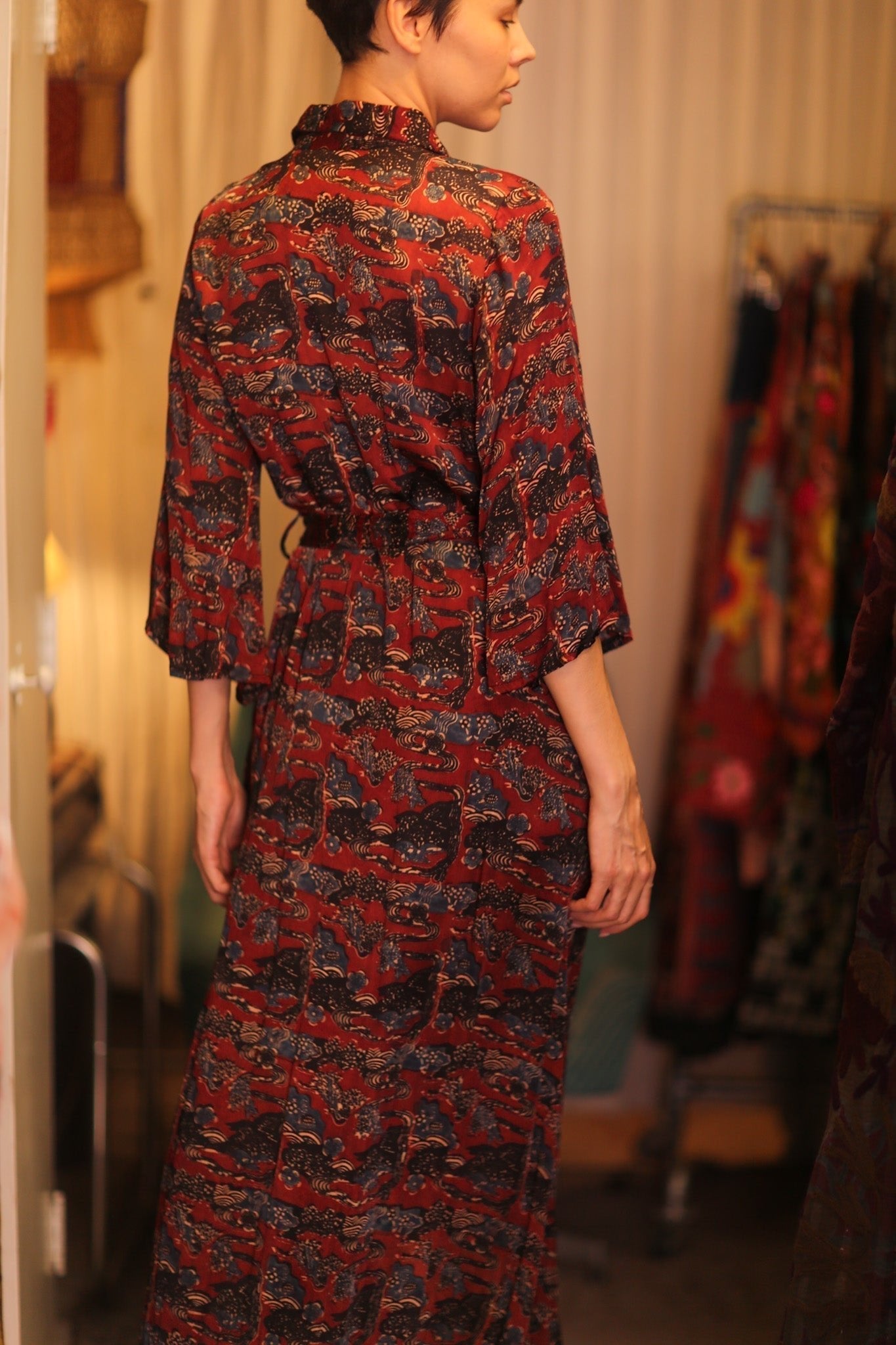 SILK BUTTON DOWN DRESS RUTH JADE - MOMO STUDIO BERLIN - Berlin Concept Store - sustainable & ethical fashion