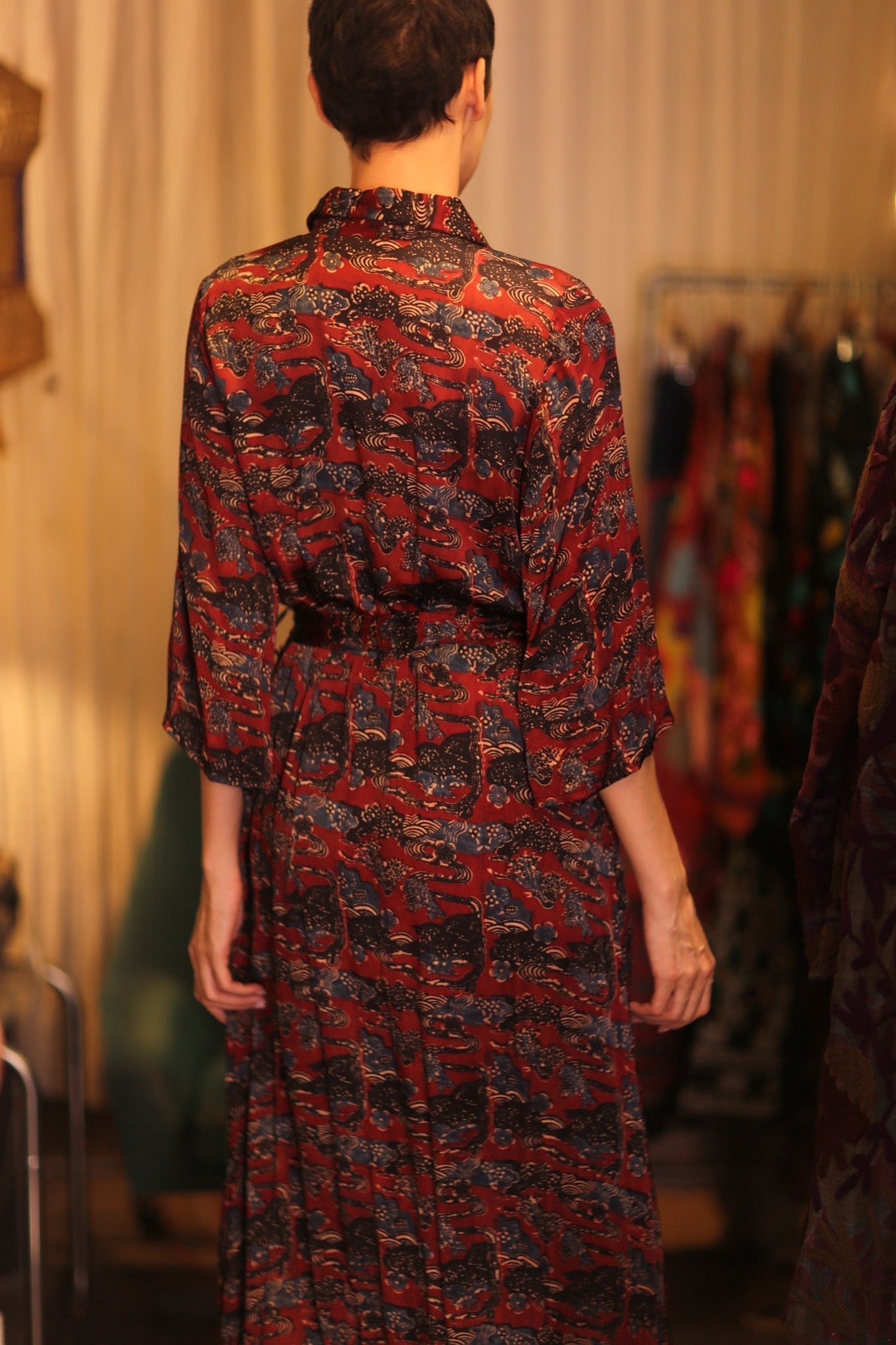 SILK BUTTON DOWN DRESS RUTH JADE - MOMO STUDIO BERLIN - Berlin Concept Store - sustainable & ethical fashion
