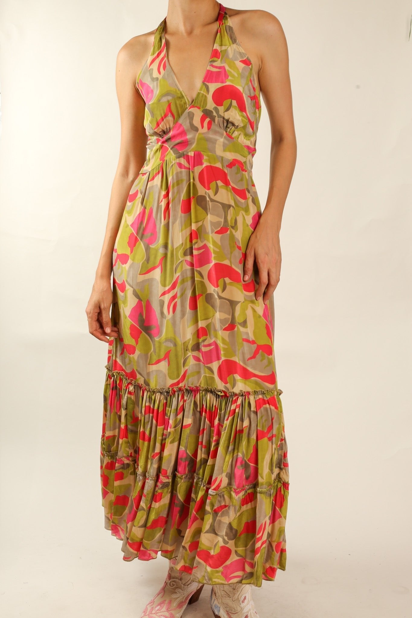 SILK DRESS ALEA - MOMO STUDIO BERLIN - Berlin Concept Store - sustainable & ethical fashion