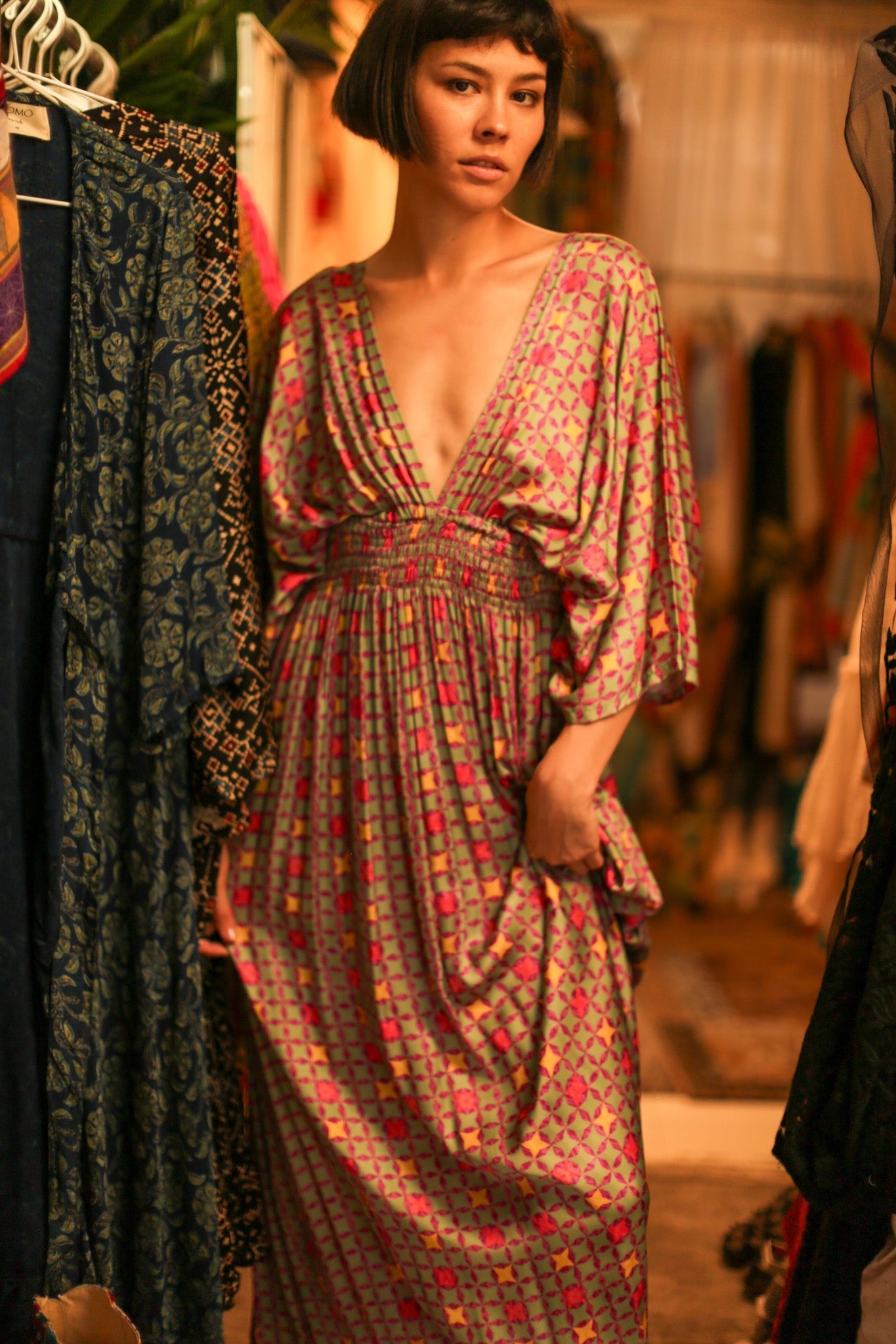 SILK DRESS BOZENA - MOMO STUDIO BERLIN - Berlin Concept Store - sustainable & ethical fashion