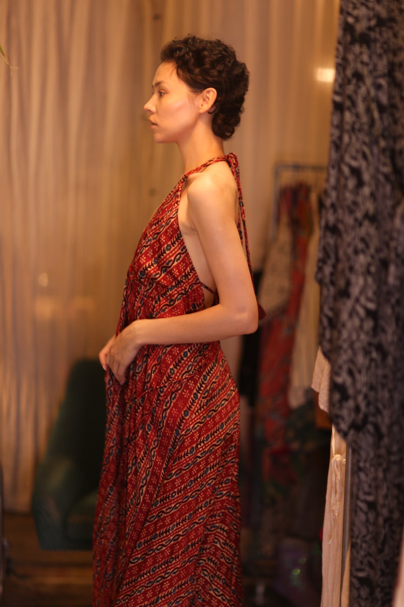 SILK DRESS HANNAH KAWA - MOMO STUDIO BERLIN - Berlin Concept Store - sustainable & ethical fashion