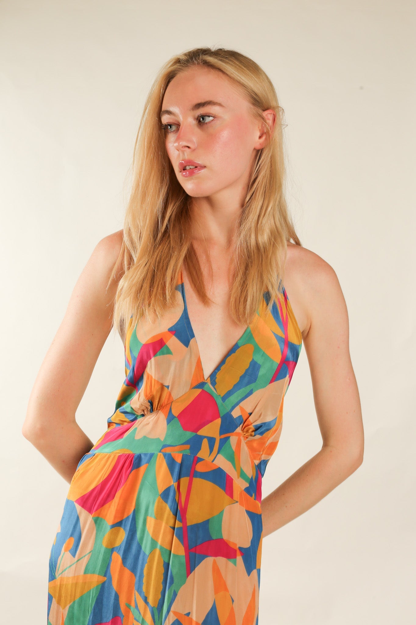 SILK DRESS JINNA - MOMO STUDIO BERLIN - Berlin Concept Store - sustainable & ethical fashion