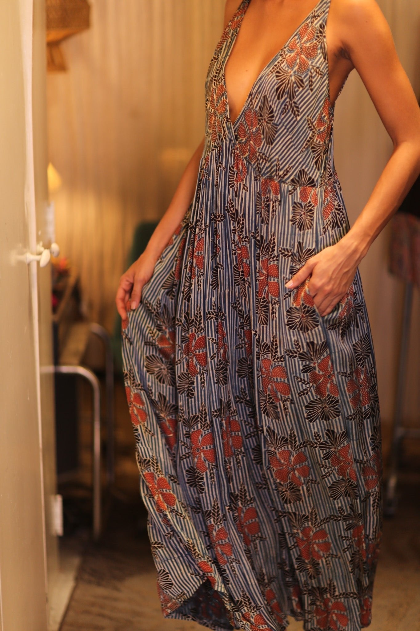 SILK DRESS LILY HIBI - MOMO STUDIO BERLIN - Berlin Concept Store - sustainable & ethical fashion