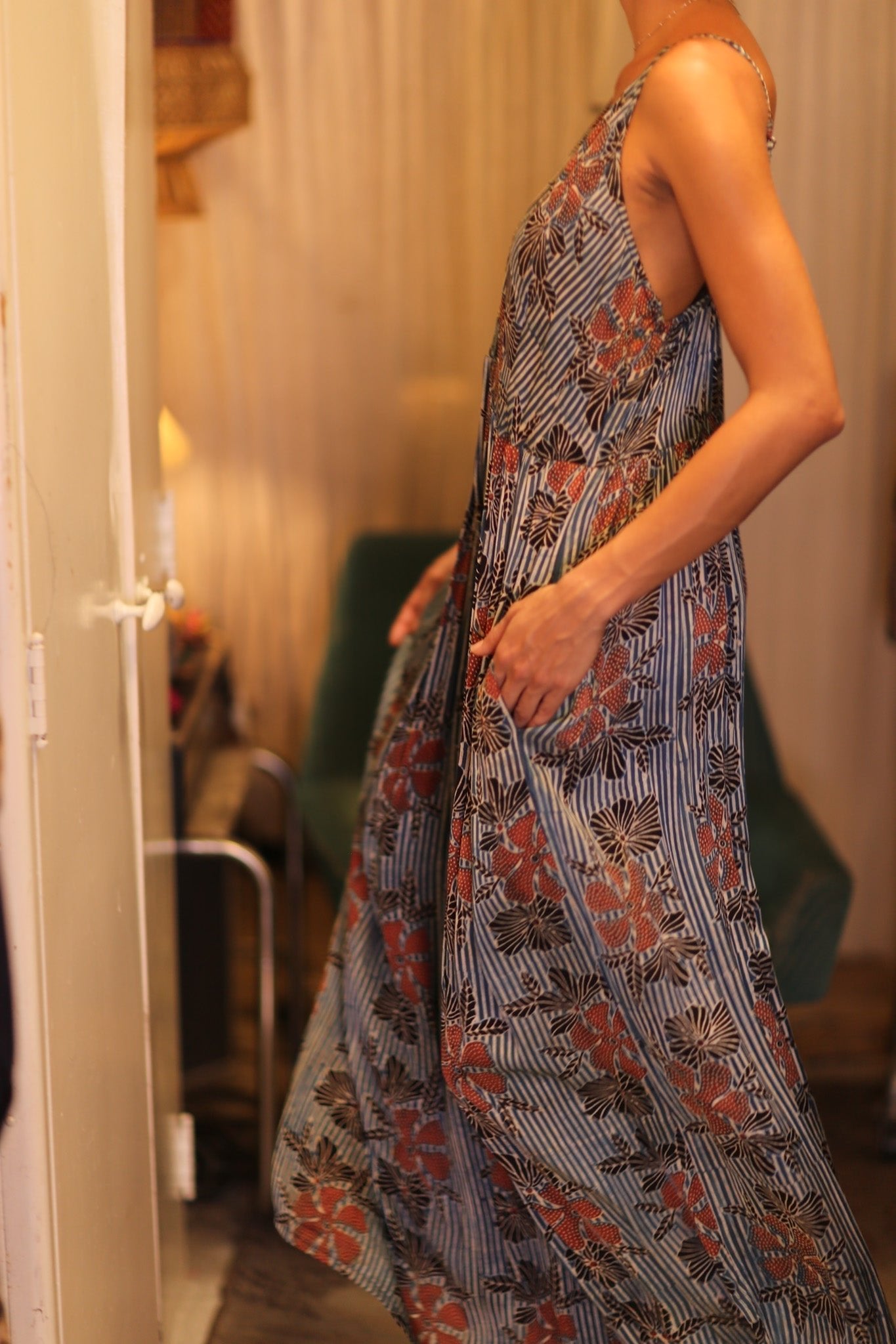 SILK DRESS LILY HIBI - MOMO STUDIO BERLIN - Berlin Concept Store - sustainable & ethical fashion