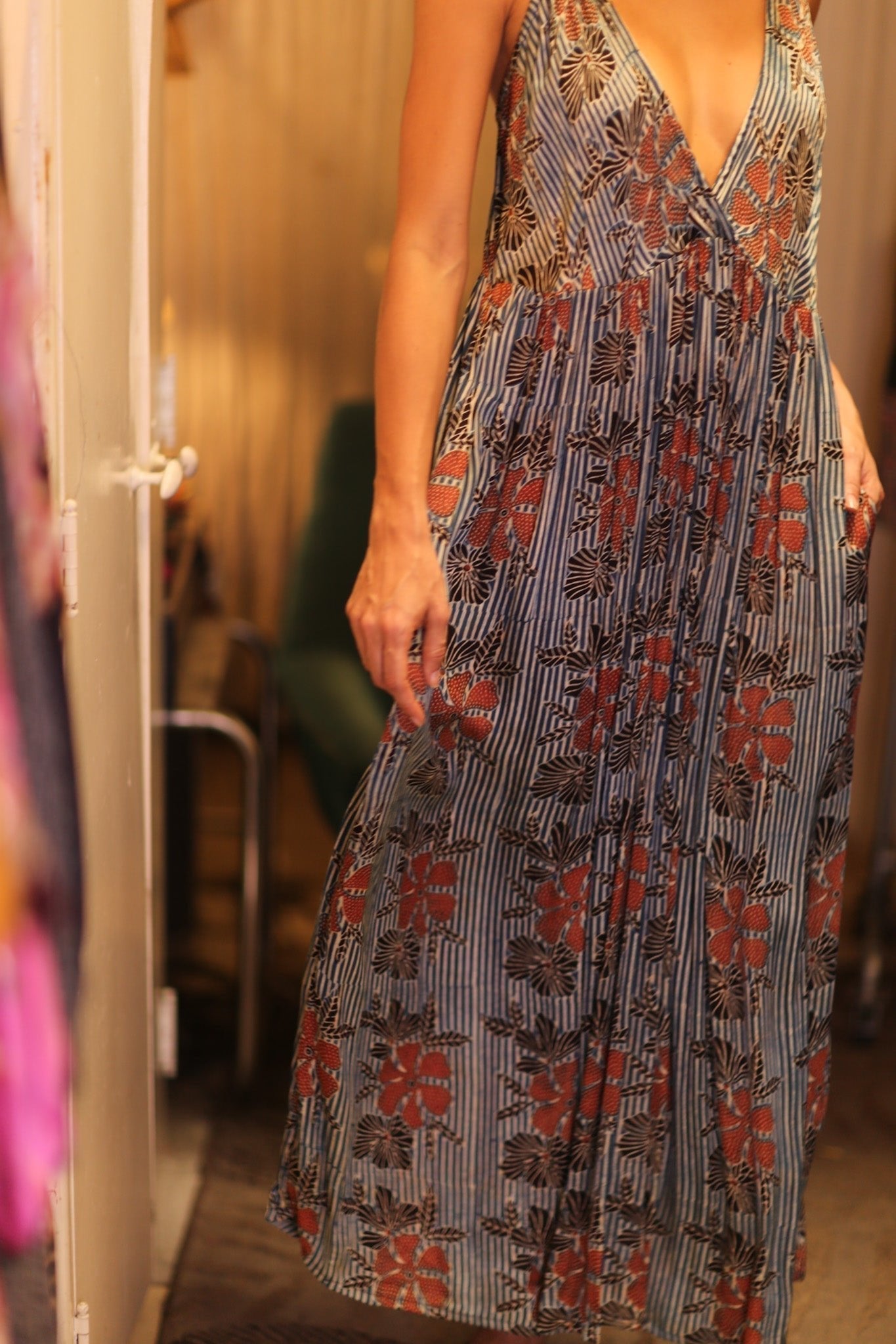 SILK DRESS LILY HIBI - MOMO STUDIO BERLIN - Berlin Concept Store - sustainable & ethical fashion