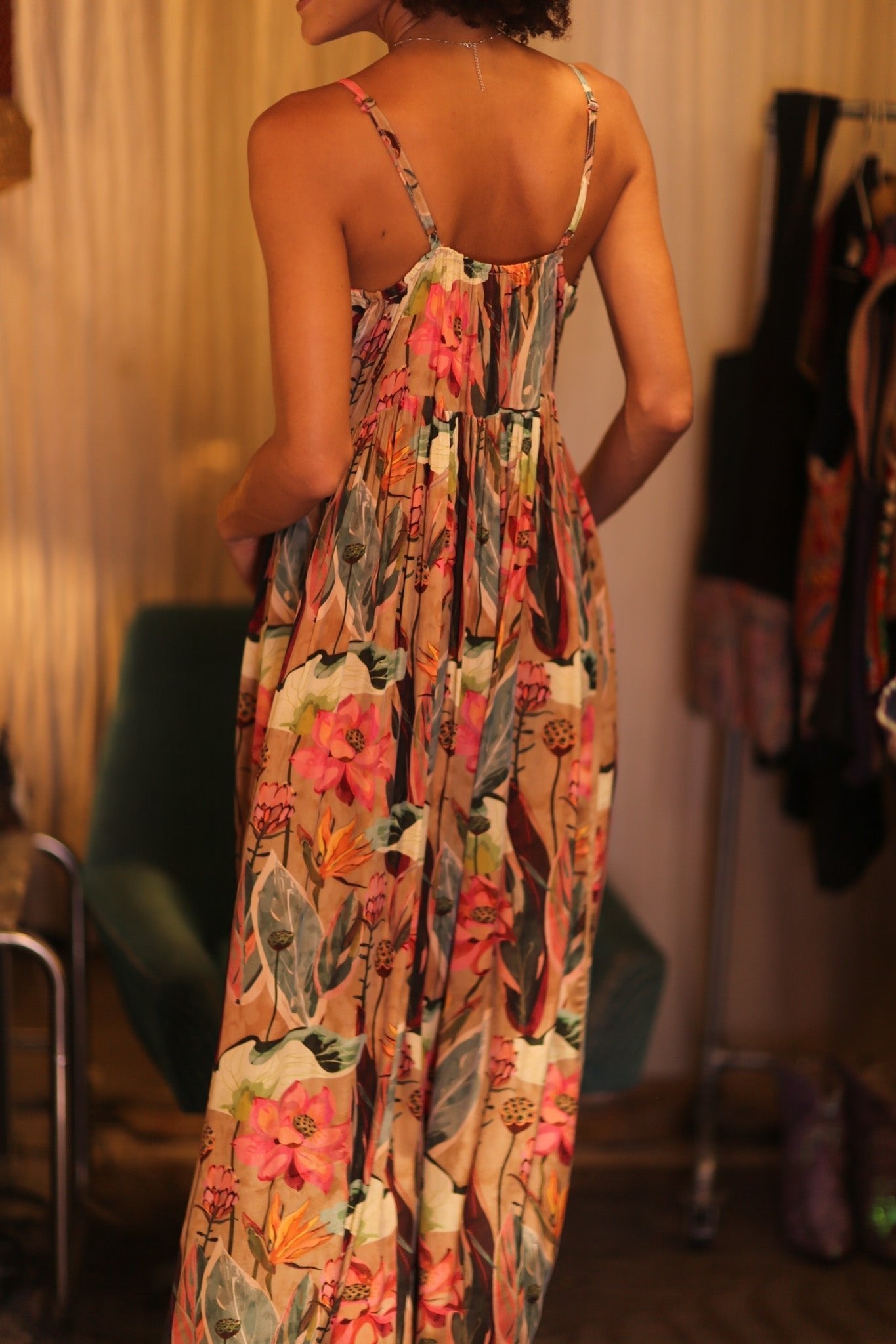 SILK DRESS LILY LOTUS - MOMO STUDIO BERLIN - Berlin Concept Store - sustainable & ethical fashion