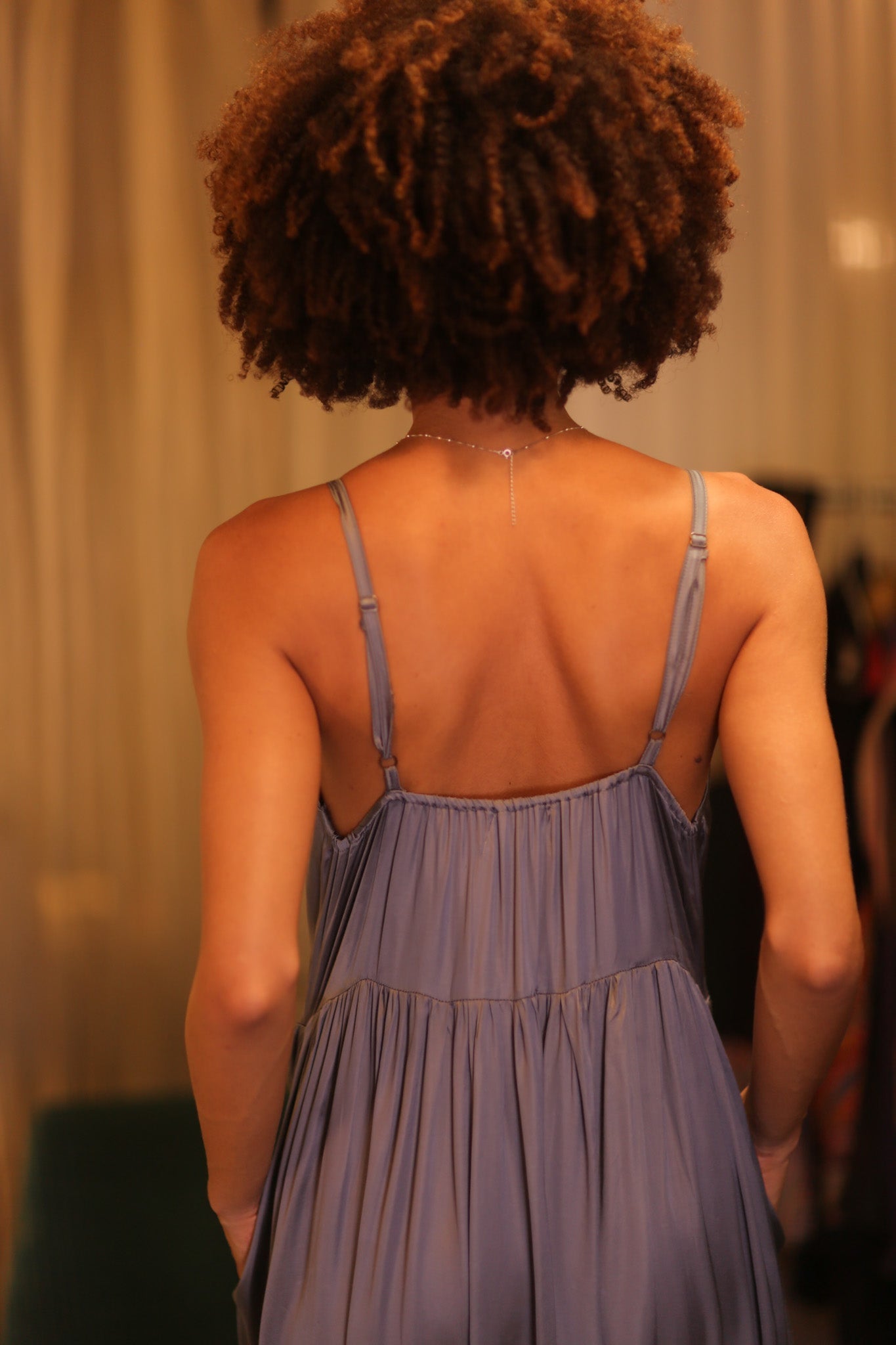 SILK DRESS LILY MONOCHROME - MOMO STUDIO BERLIN - Berlin Concept Store - sustainable & ethical fashion