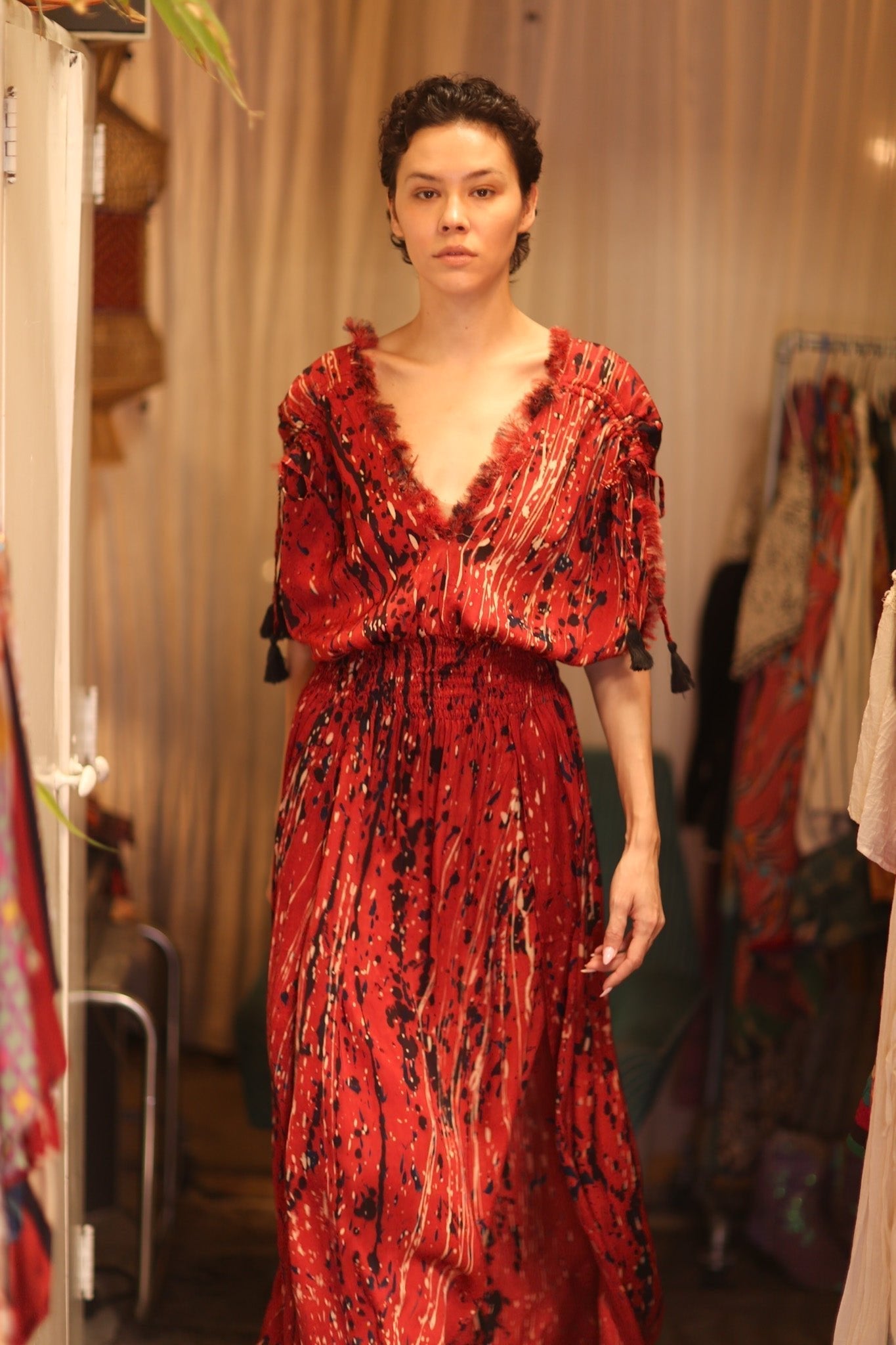 SILK DRESS SCARLETT SMYAN - MOMO STUDIO BERLIN - Berlin Concept Store - sustainable & ethical fashion