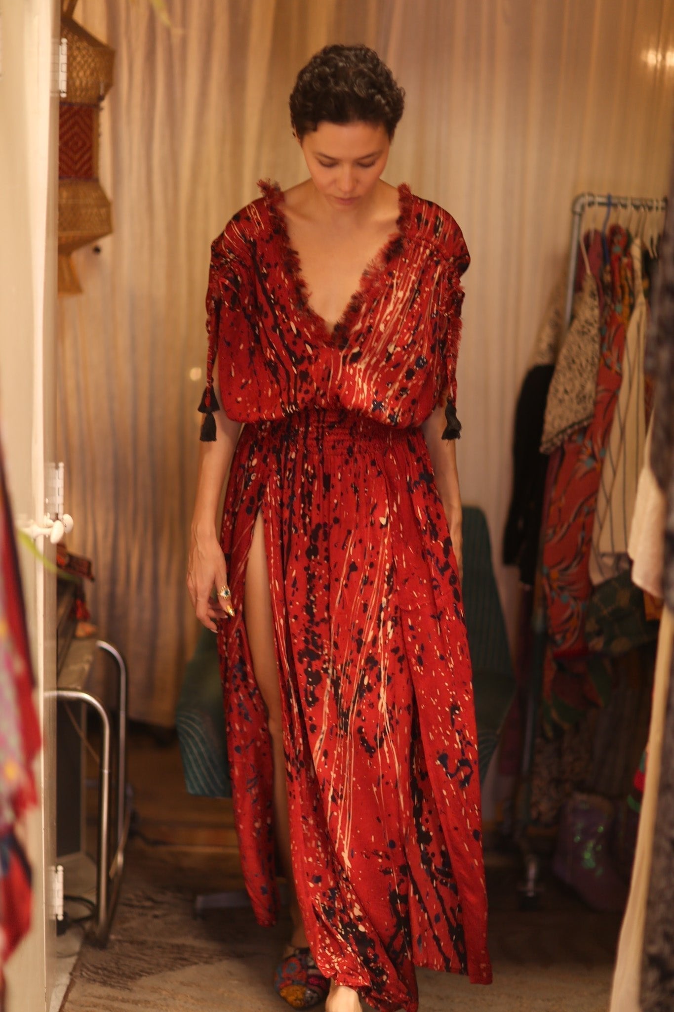 SILK DRESS SCARLETT SMYAN - MOMO STUDIO BERLIN - Berlin Concept Store - sustainable & ethical fashion