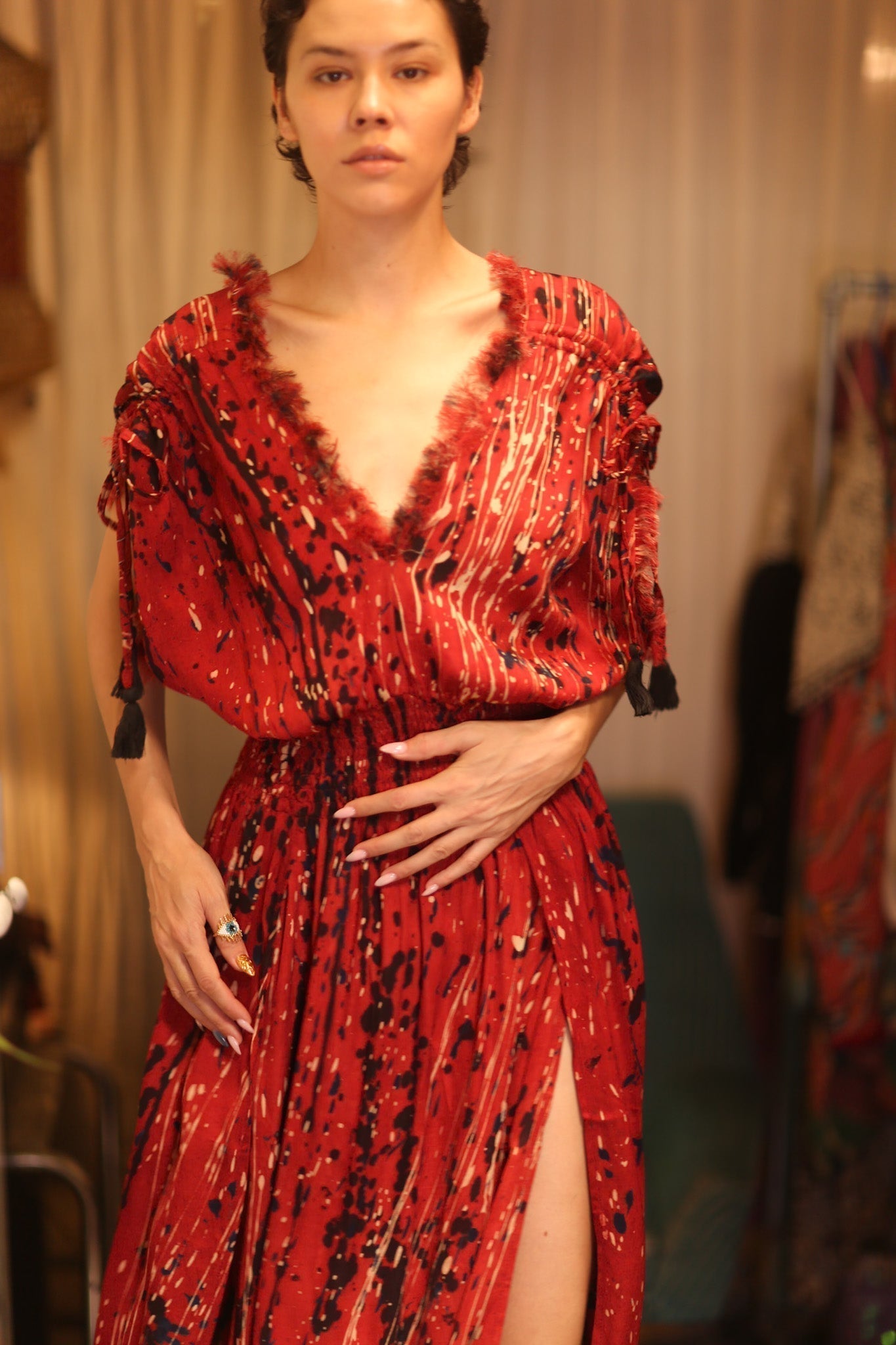 SILK DRESS SCARLETT SMYAN - MOMO STUDIO BERLIN - Berlin Concept Store - sustainable & ethical fashion