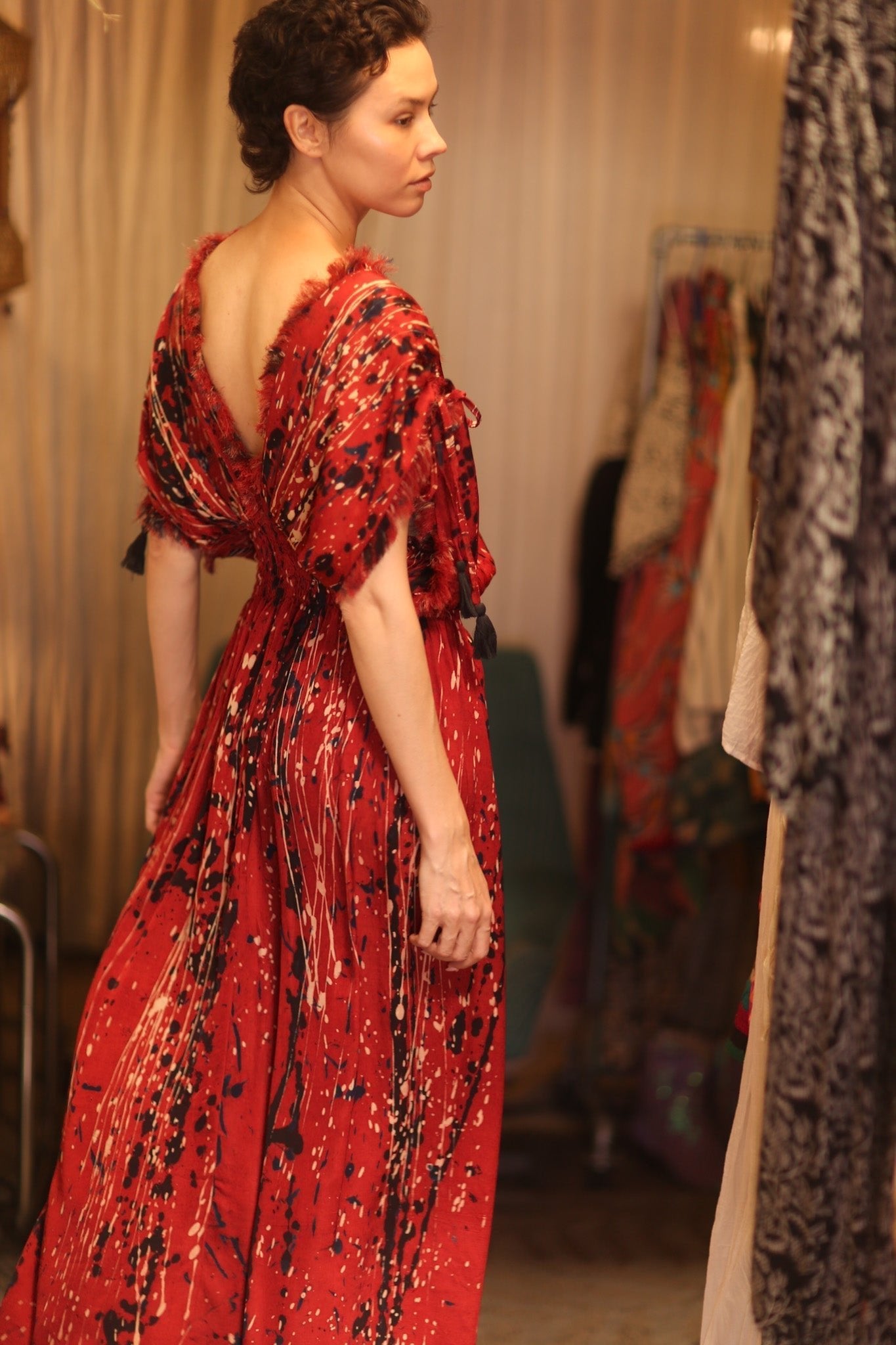 SILK DRESS SCARLETT SMYAN - MOMO STUDIO BERLIN - Berlin Concept Store - sustainable & ethical fashion