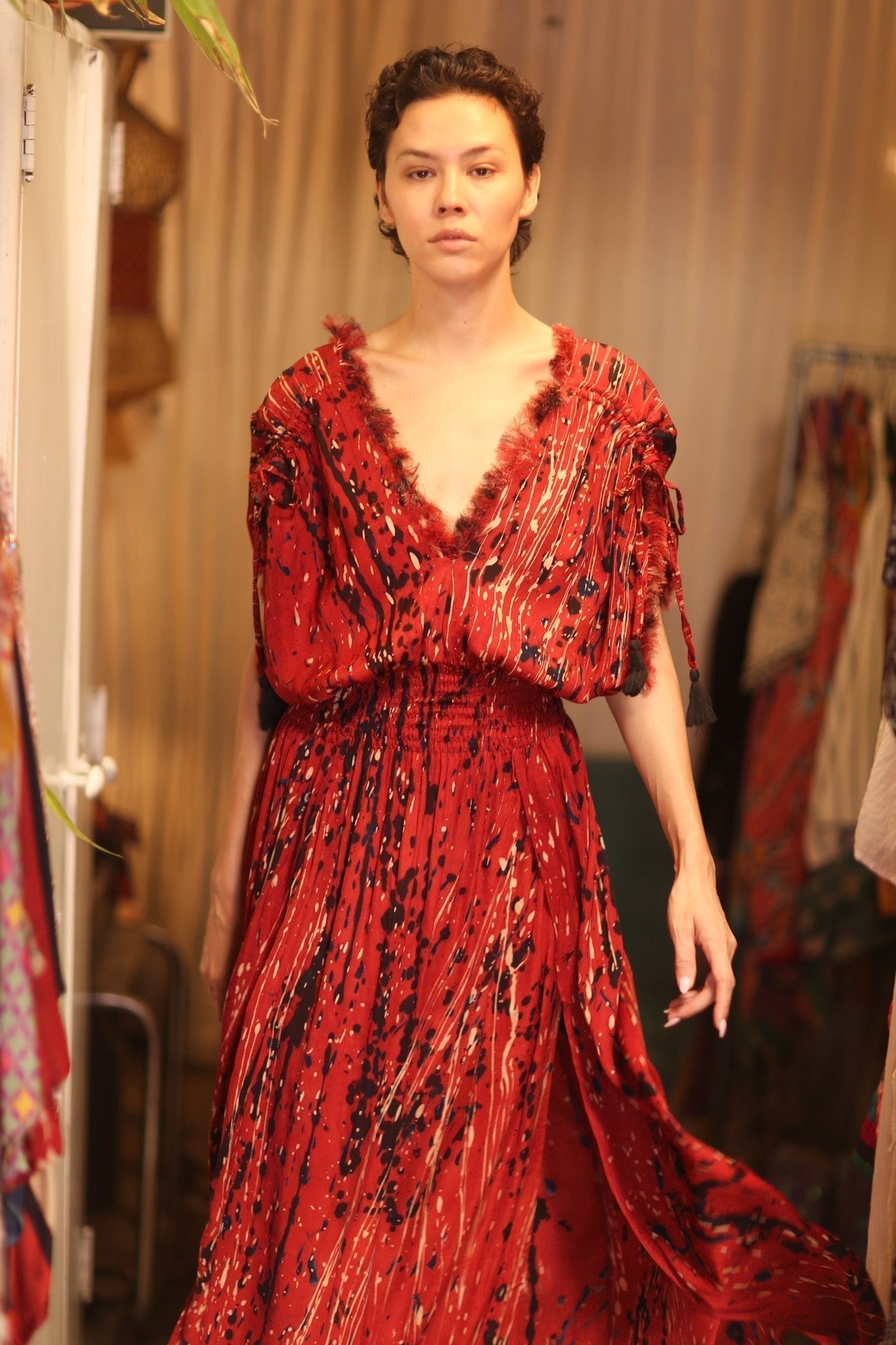 SILK DRESS SCARLETT SMYAN - MOMO STUDIO BERLIN - Berlin Concept Store - sustainable & ethical fashion