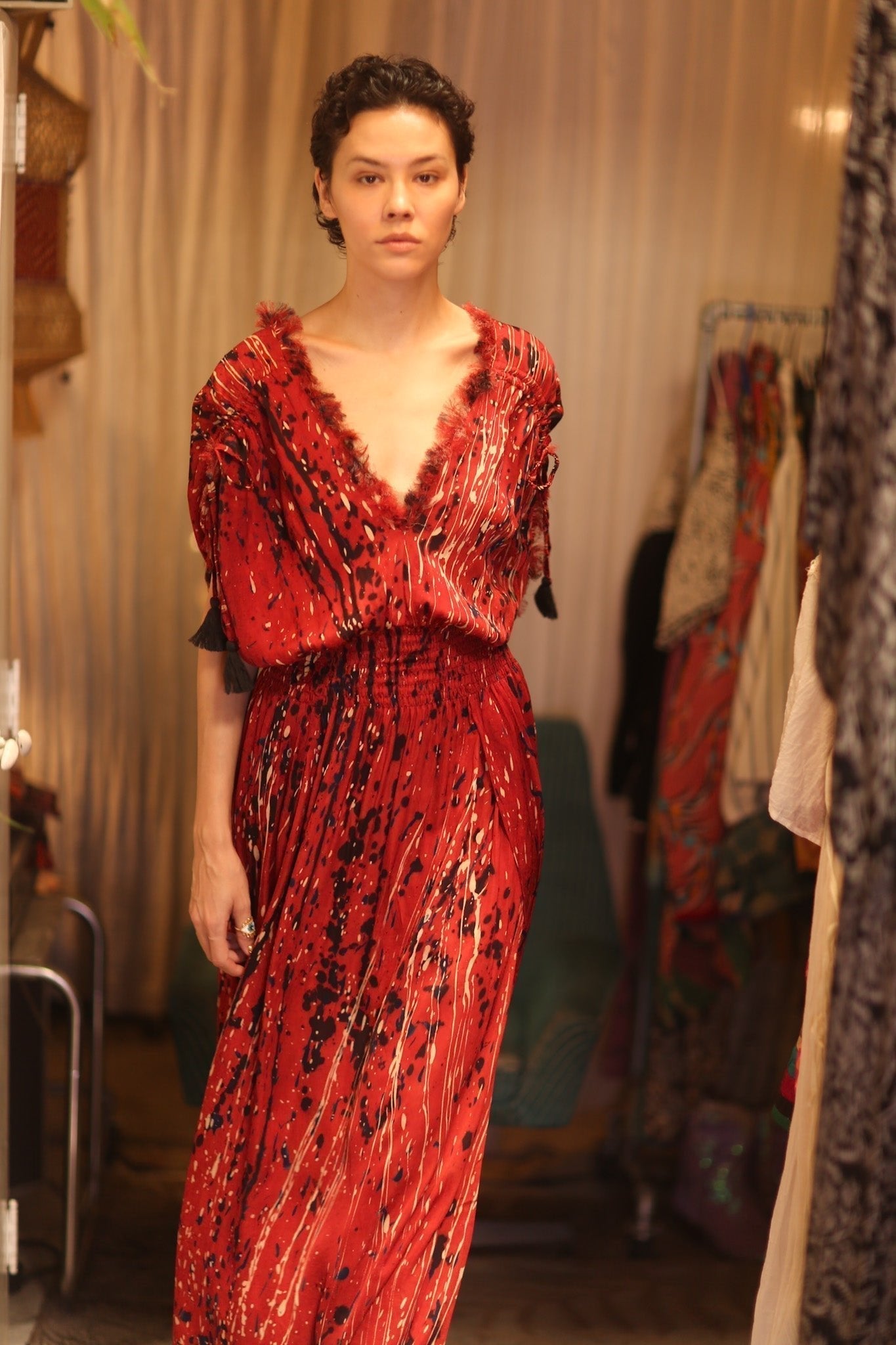SILK DRESS SCARLETT SMYAN - MOMO STUDIO BERLIN - Berlin Concept Store - sustainable & ethical fashion